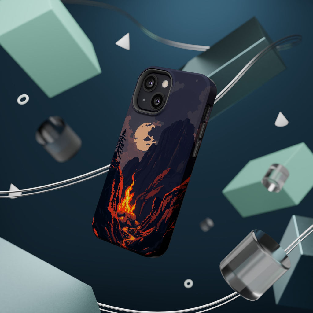 iPhone Wildfire Glow Mystic Art 13 Bold Modern Everyday Snap Case · iPhone Case