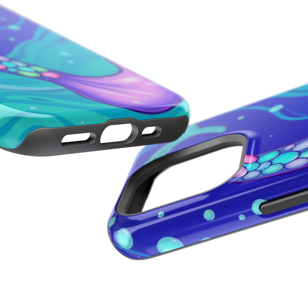 iPhone Mermaid Tail Swirl Kids Fun iPhone Phone Case Gift Artistic · iPhone Case