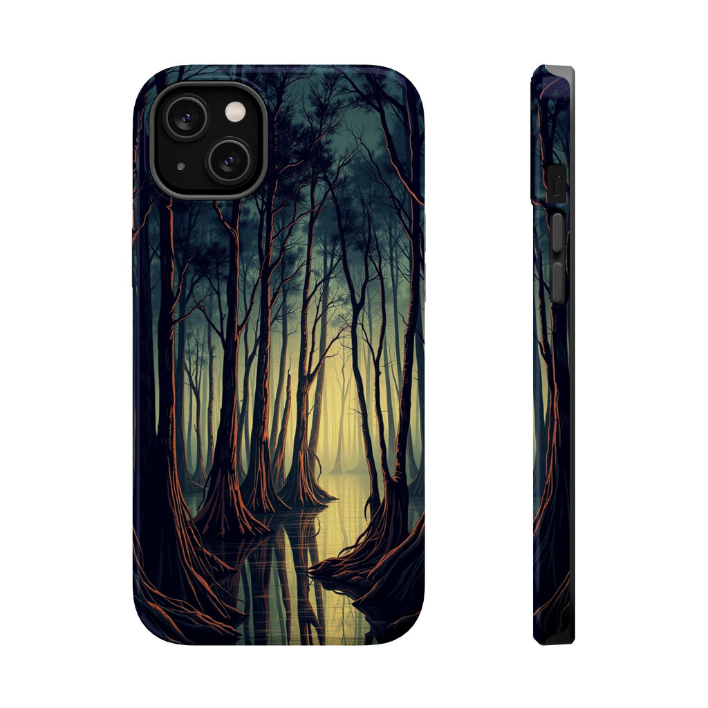 iPhone Cypress Swamp Cinematic Art Bold Modern Everyday Snap Case · iPhone Case