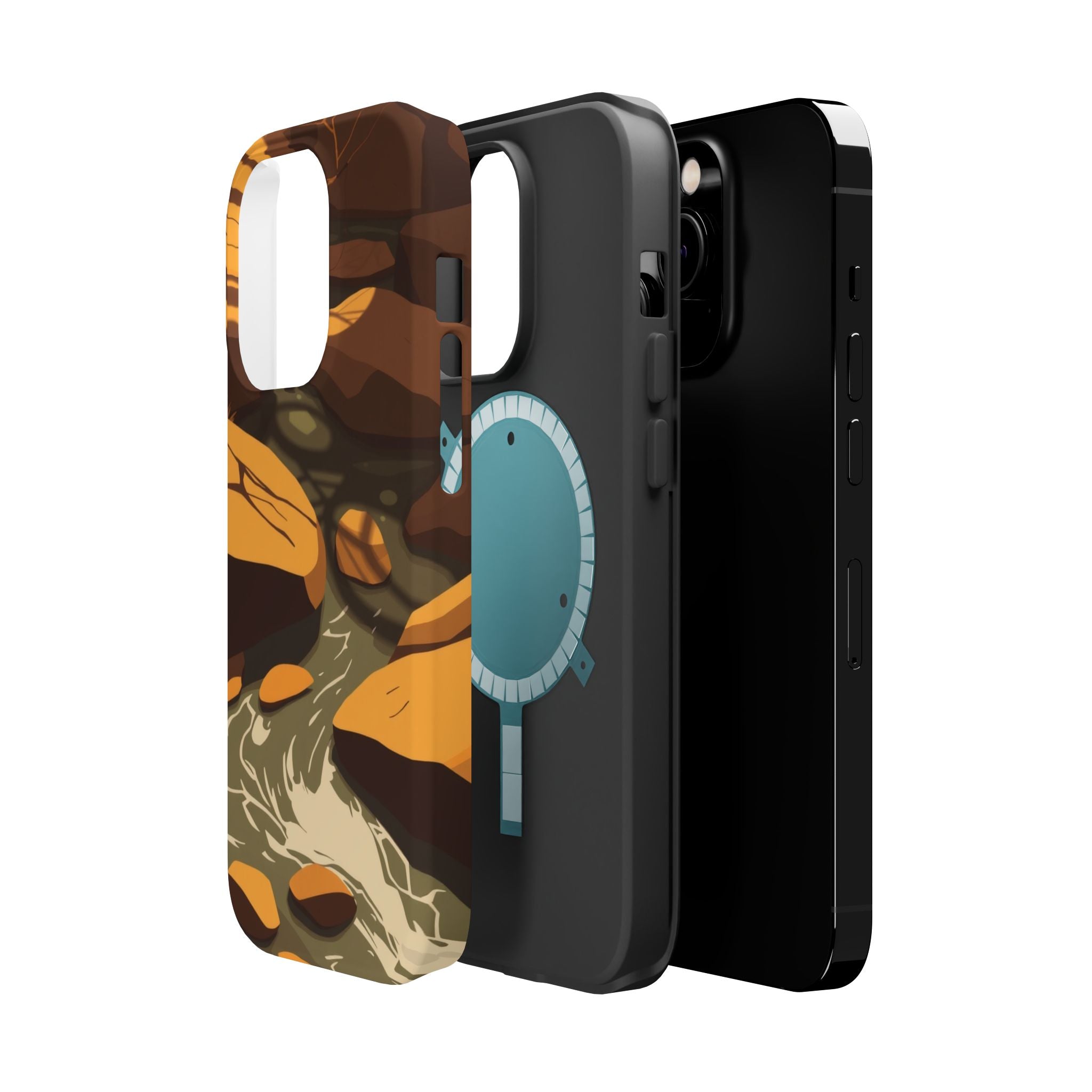 iPhone Spring Creek Mystic Art 10 Bold Modern Everyday Snap Case · iPhone Case