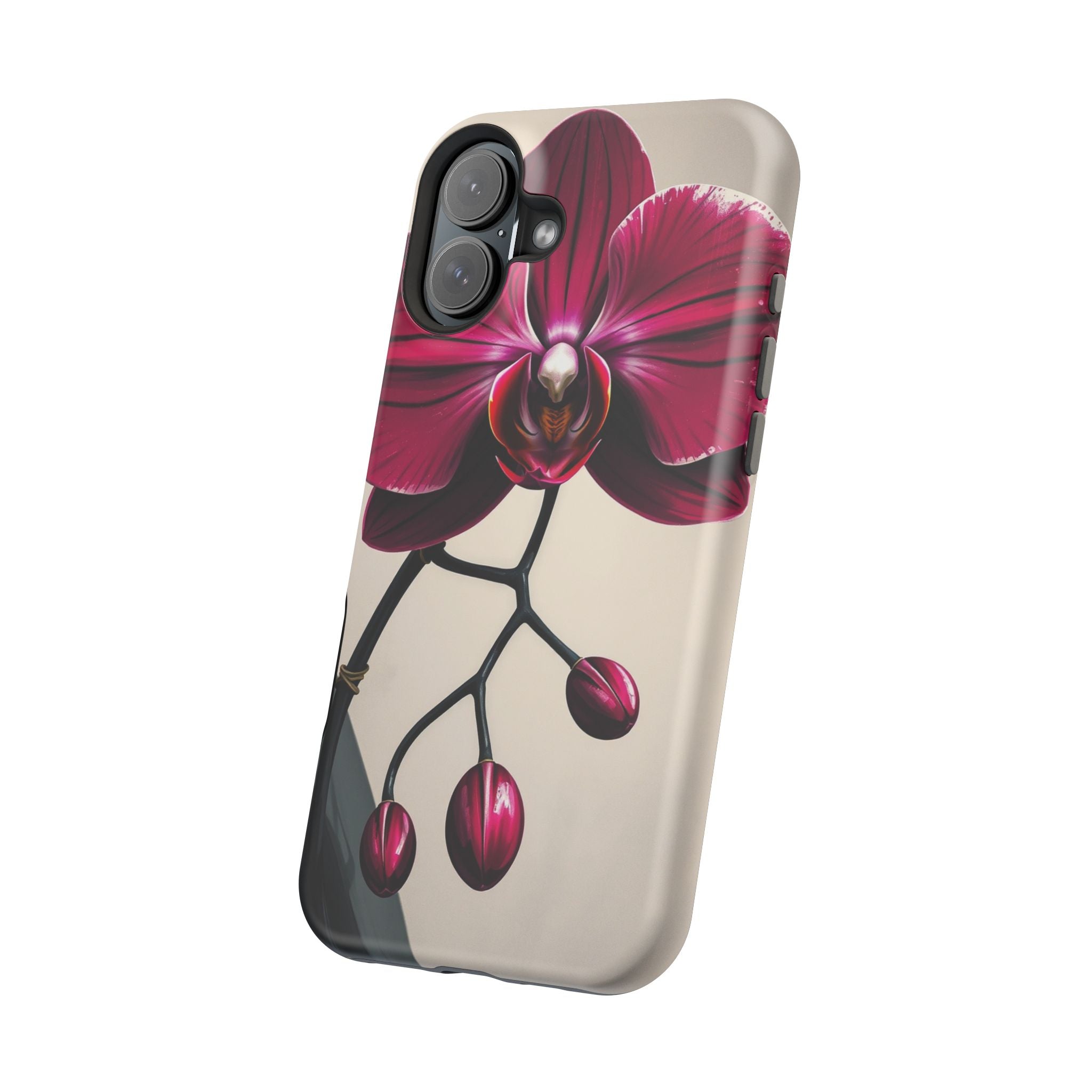 iPhone Orchid Study Enchanted Art Bold Modern Everyday Snap Case · iPhone Case