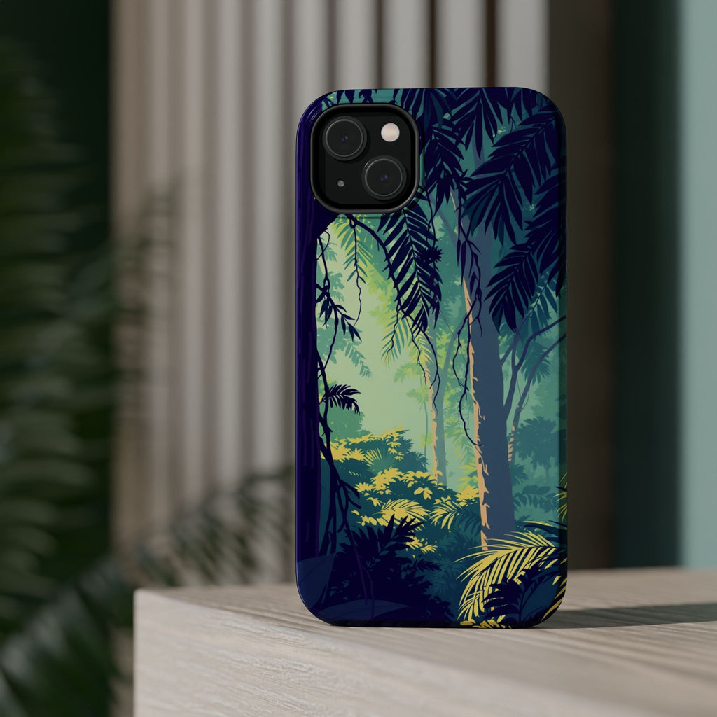 iPhone Mint And Blush Rainforest Canopy Slim Everyday iPhone Designer · iPhone C