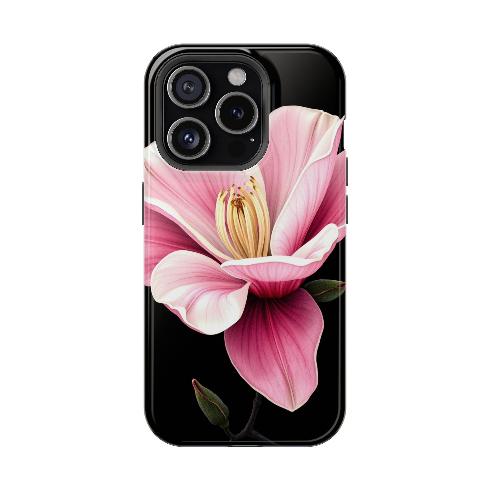 iPhone Magnolia Dream Dark Gothic Ink Slim Everyday Designer Case · iPhone Case