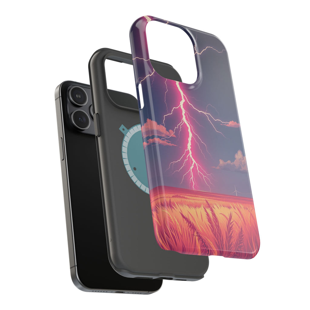 iPhone Rose Pink And Cream Prairie Lightning Slim iPhone Everyday · iPhone Case