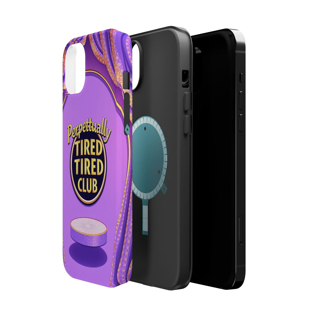 iPhone Perpetually Tired Club Bold Art Slim Everyday Designer Case · iPhone Case