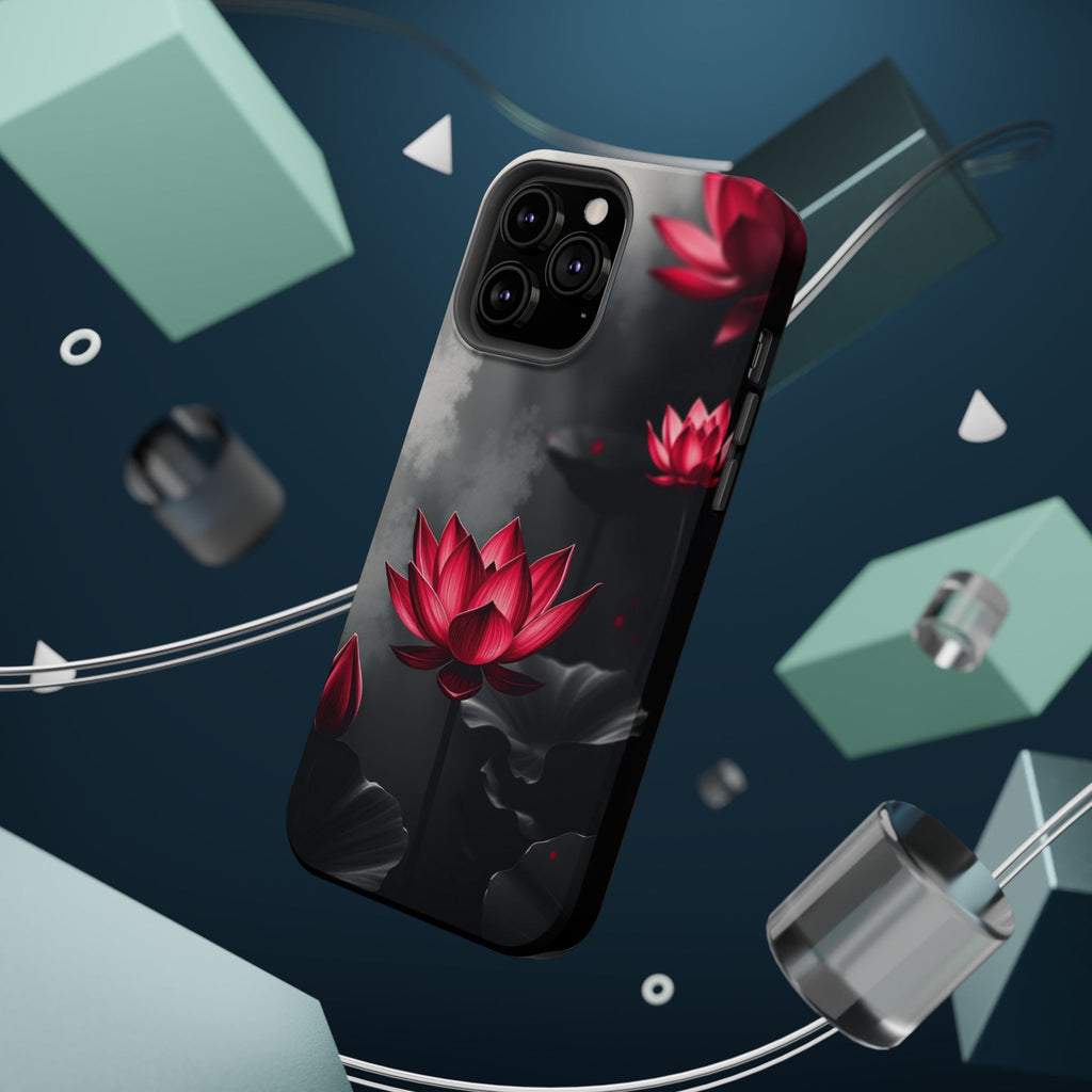 iPhone Lotus Pond Mystic Art 15 Slim Everyday Designer Case · iPhone Case