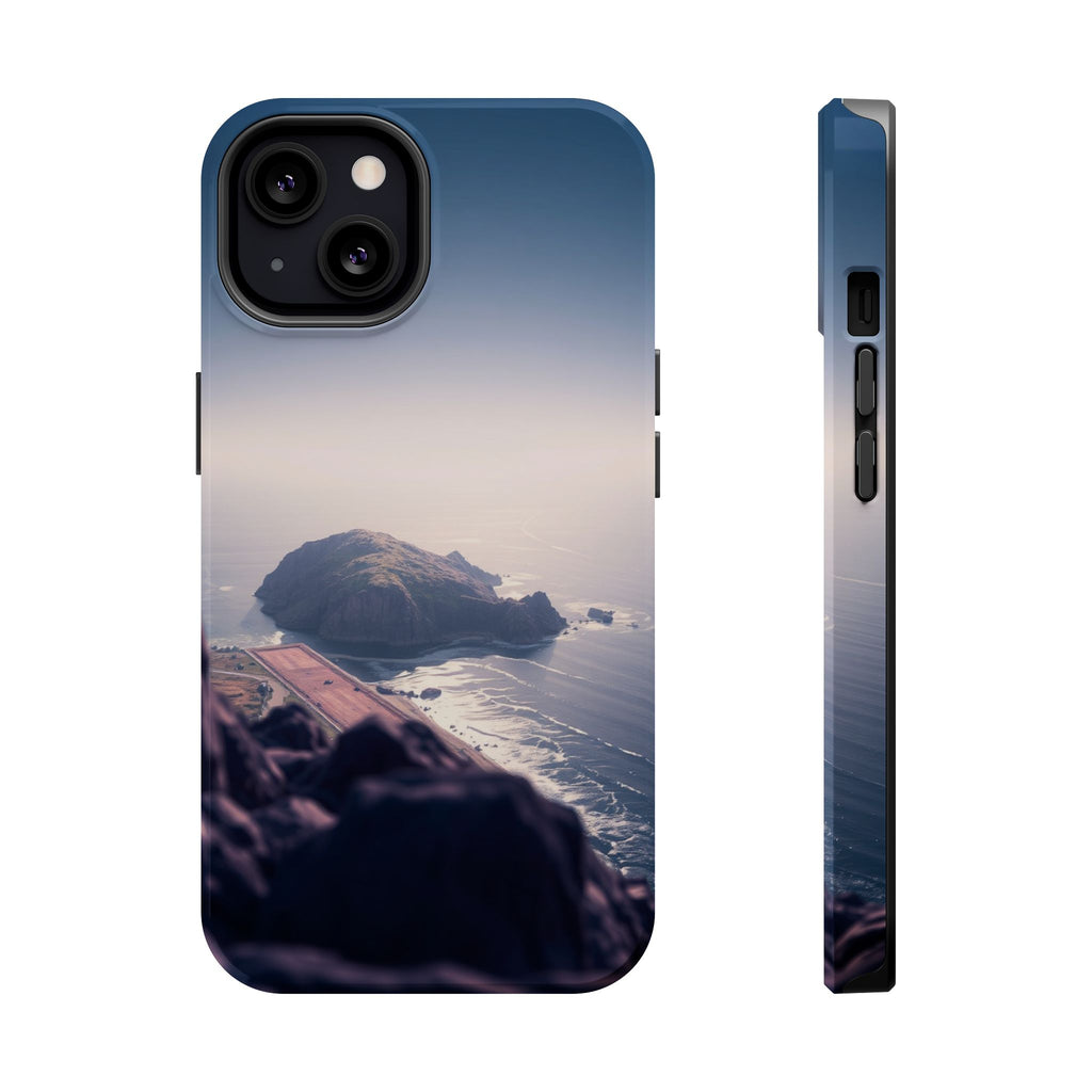 iPhone Shoreline Aerial Enchanted Art Slim Everyday Designer Case · iPhone Case