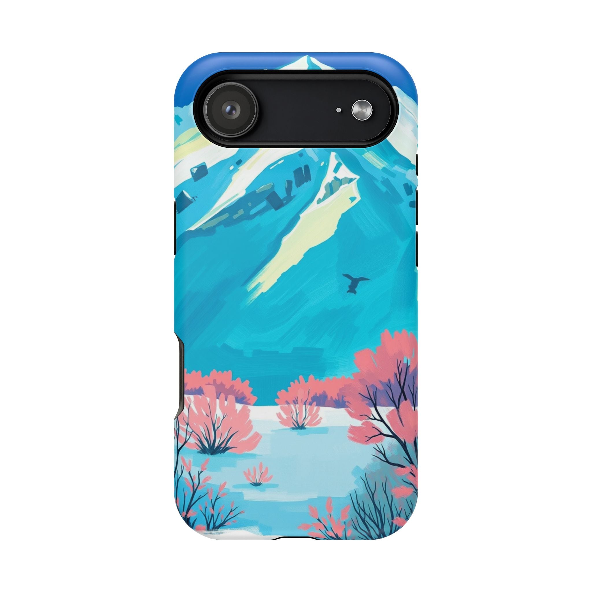 iPhone Snow Field Electric Art Slim Everyday Designer Case · iPhone Case