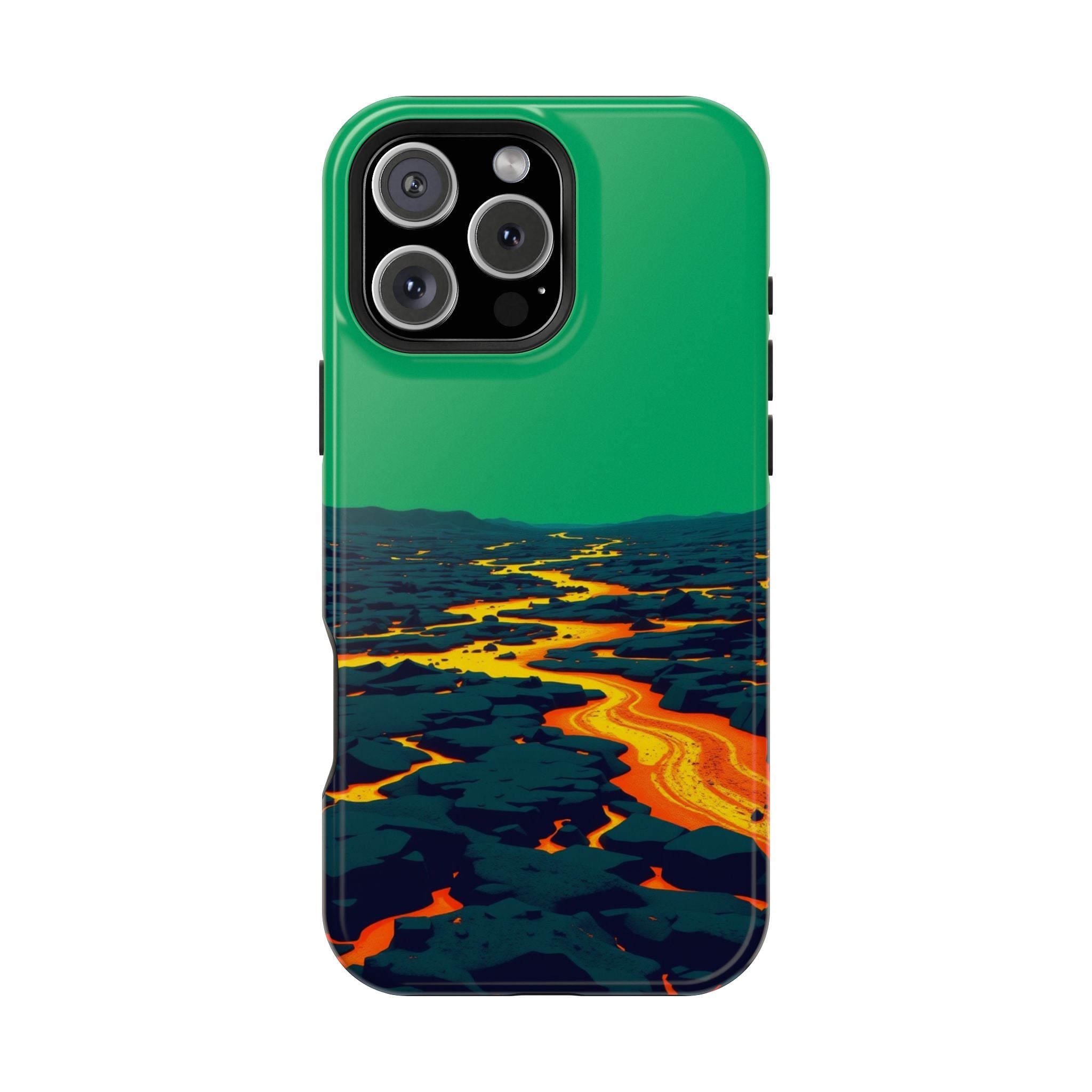 iPhone Lava Field Dreamy Design Slim Everyday Designer Case · iPhone Case