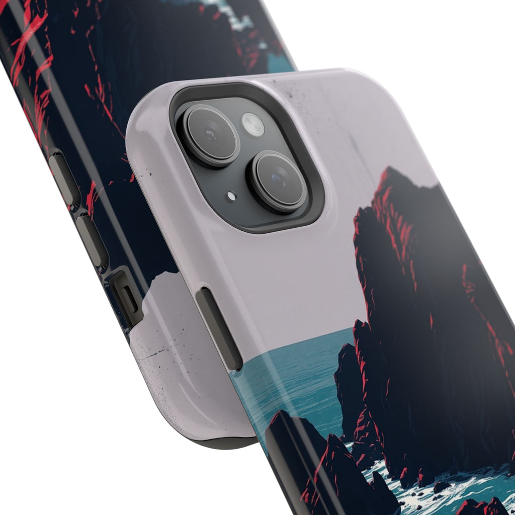 iPhone Vibrant Rocky Coastline Design Slim Everyday iPhone 15 Designer · iPhone