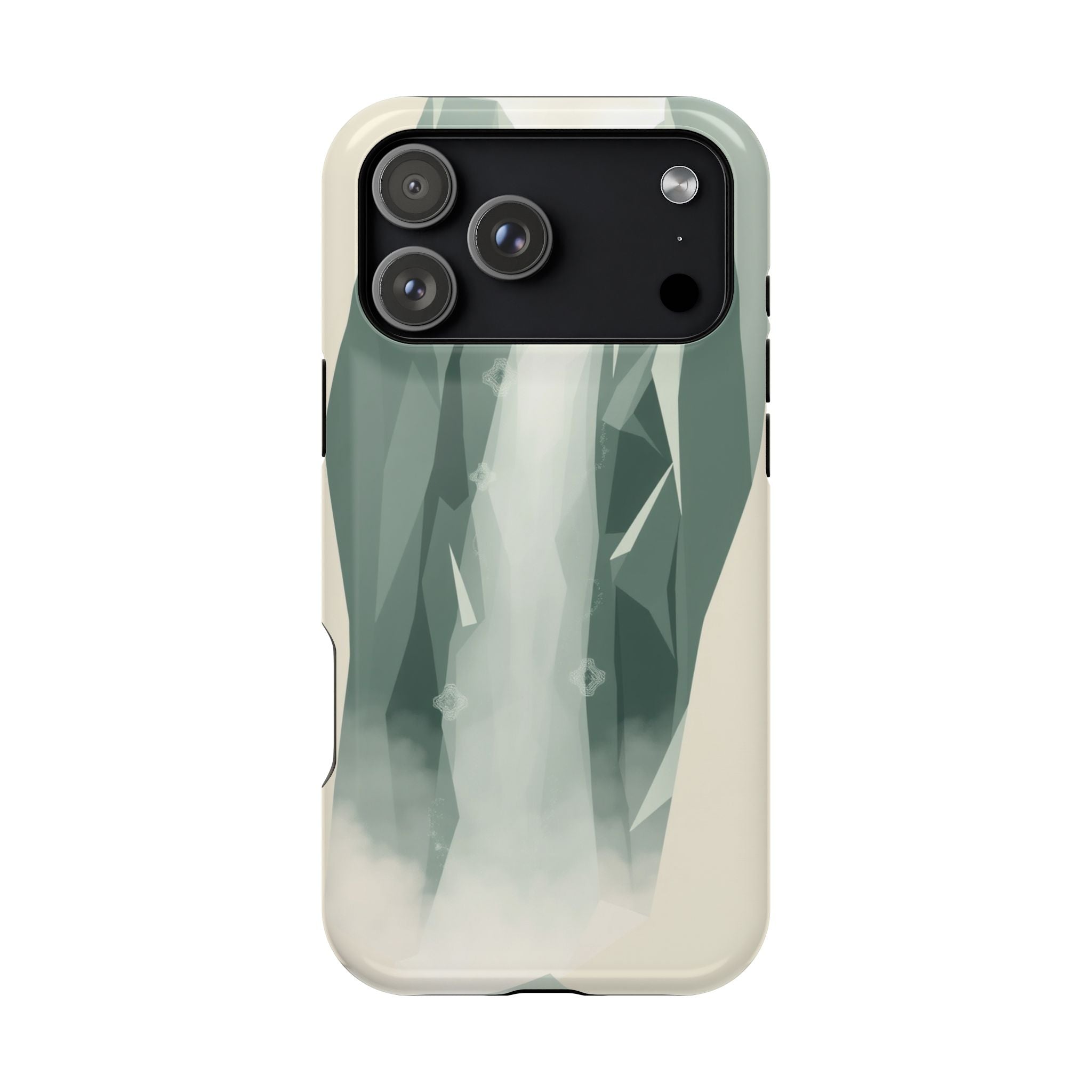 iPhone Vibrant Waterfall Mist Design Slim Everyday Designer Case · iPhone Case