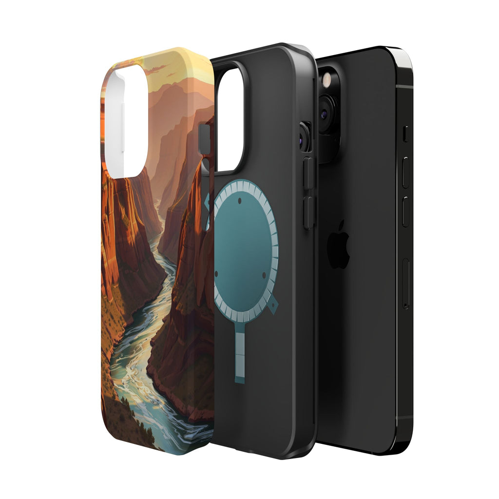 iPhone River Canyon Mystic Art Slim Everyday Designer Case · iPhone Case