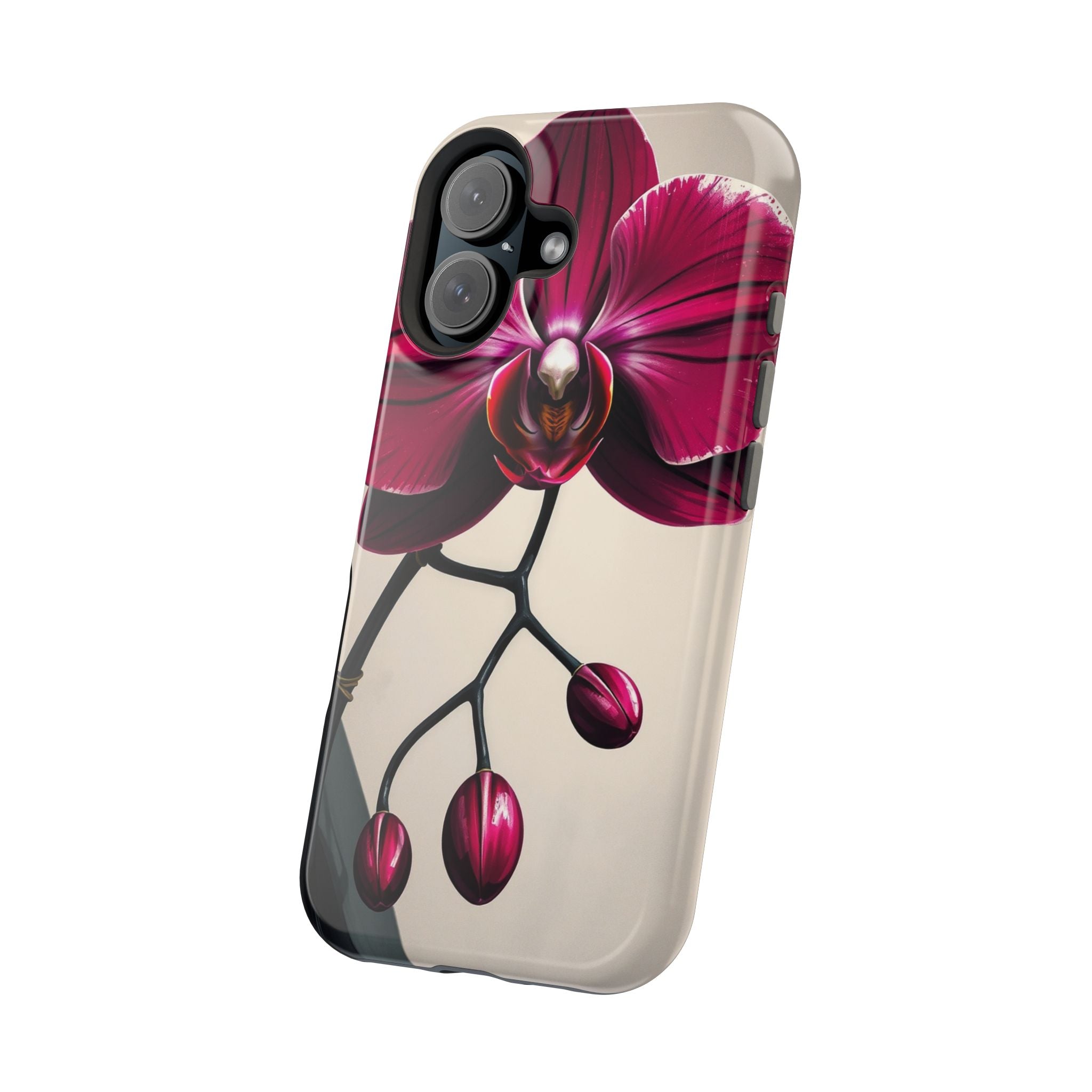 iPhone Orchid Study Enchanted Art Bold Modern Everyday Snap Case · iPhone Case