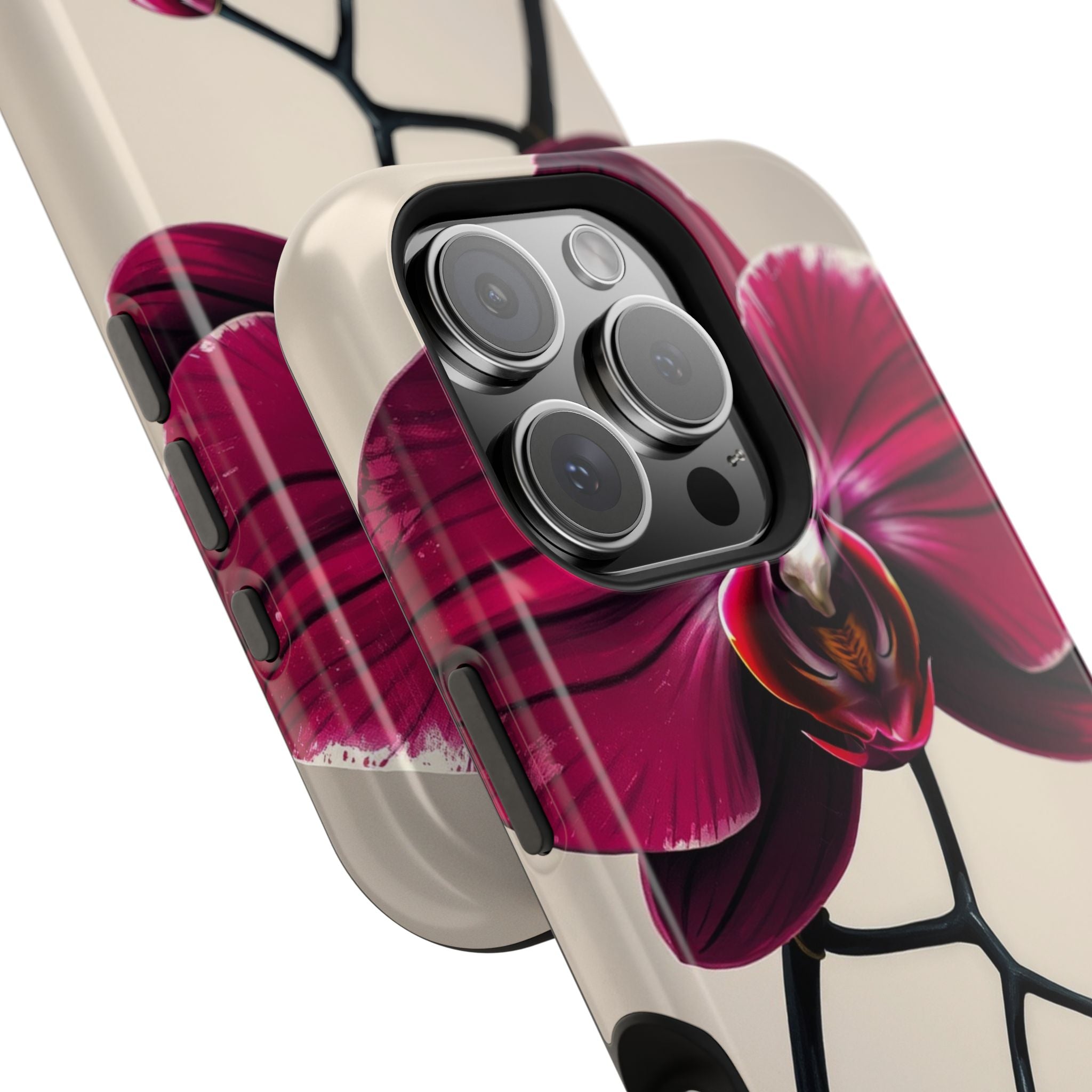 iPhone Orchid Study Enchanted Art Bold Modern Everyday Snap Case · iPhone Case