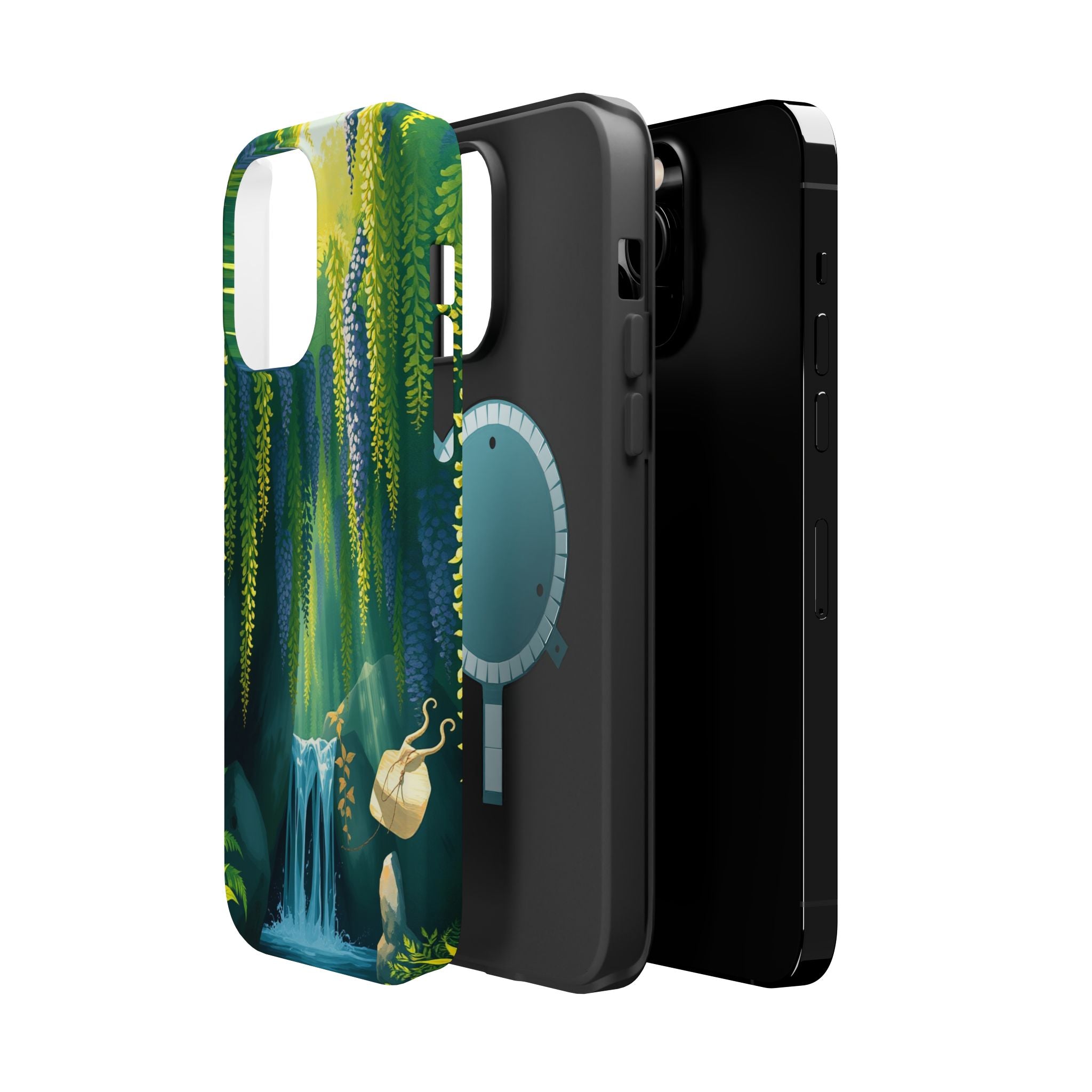 iPhone Wisteria Cascade Mystic Art Bold Modern Everyday Snap Case · iPhone Case