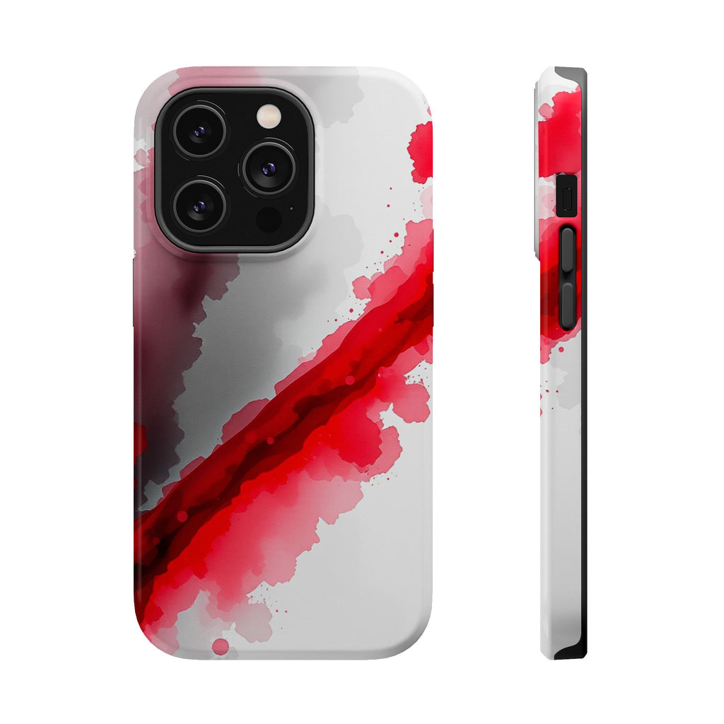 iPhone Carbon Fiber Weave Vibrant Watercolor Slim iPhone Everyday · iPhone Case