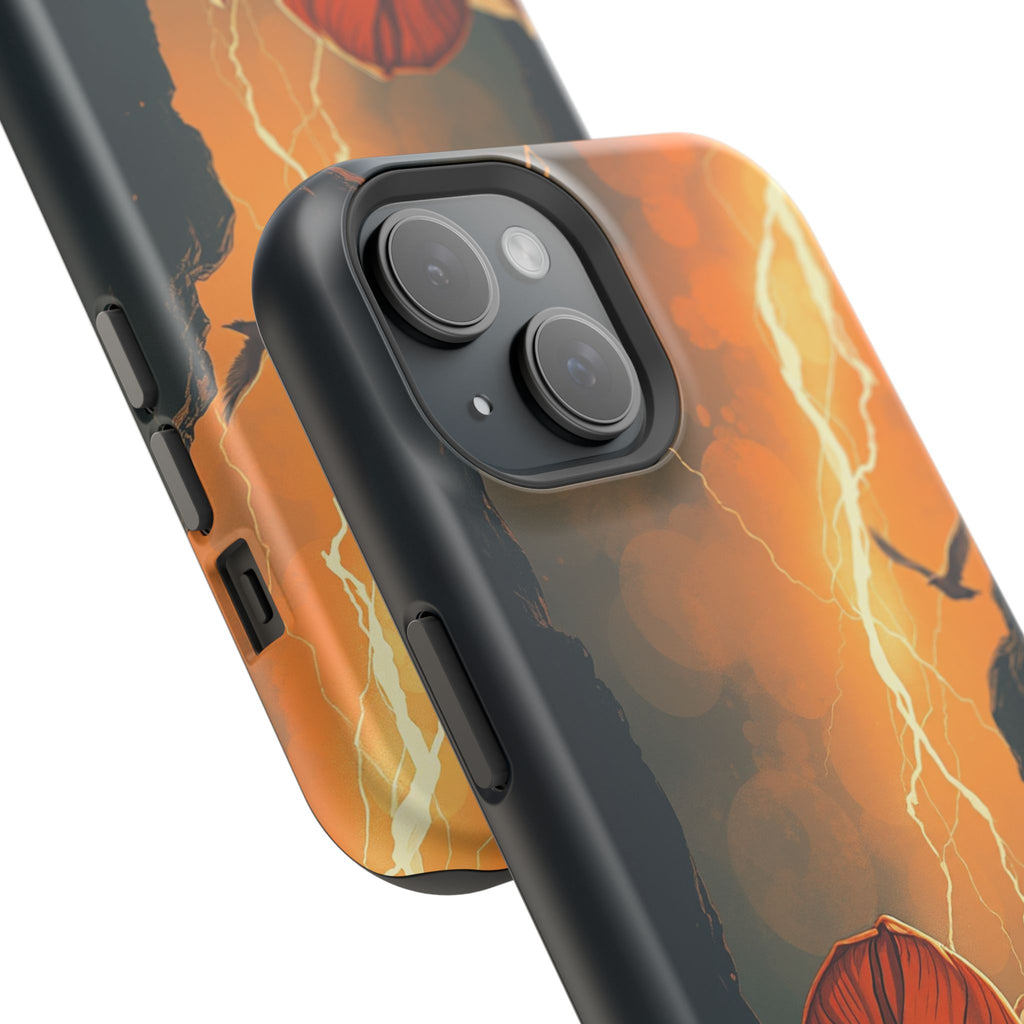 iPhone Vibrant Petal Storm Design Bold Modern Everyday Snap Case · iPhone Case