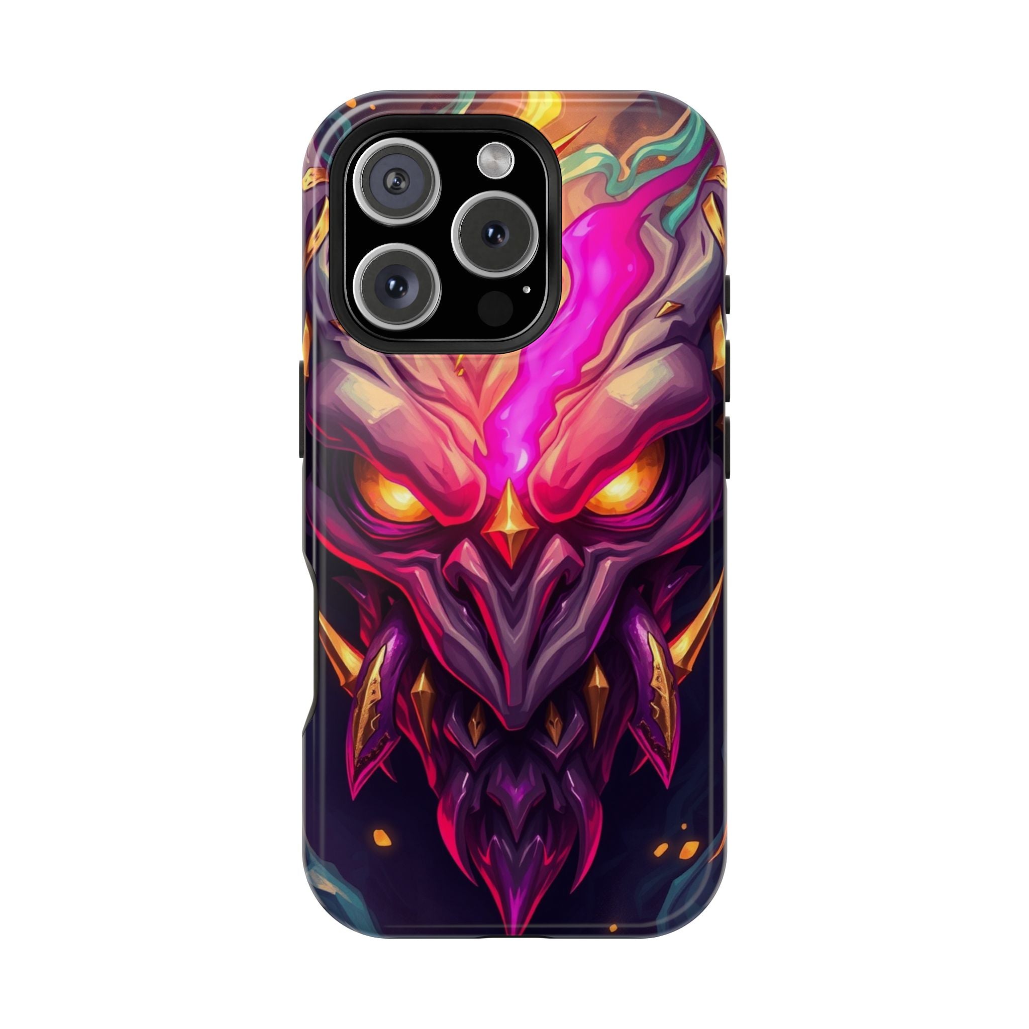 iPhone Chaos Goblin Energy Gold Foil Luxury Slim Everyday Designer Case · iPhone