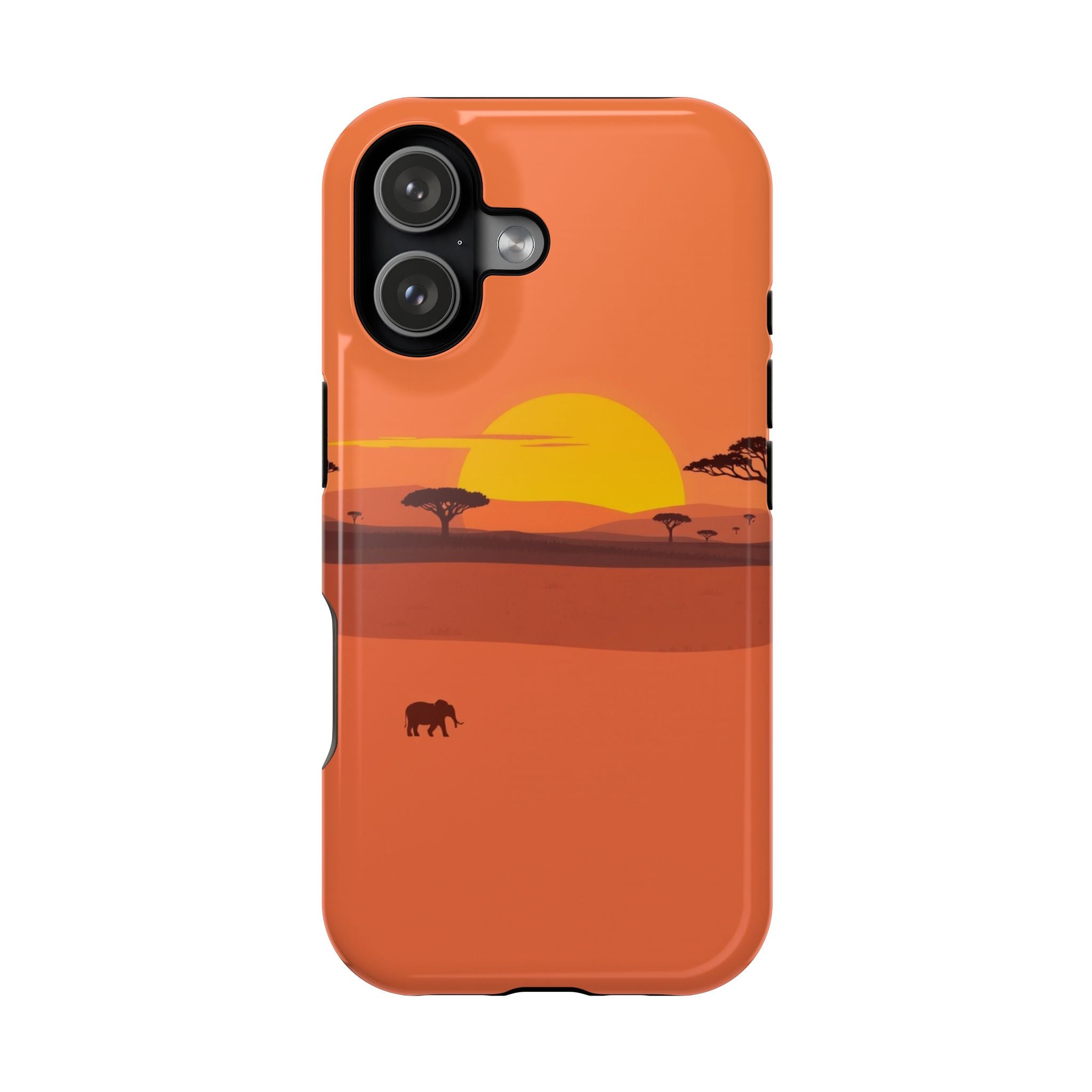 iPhone Sunset Amber And Peach Savanna Horizon Slim iPhone Everyday · iPhone Case