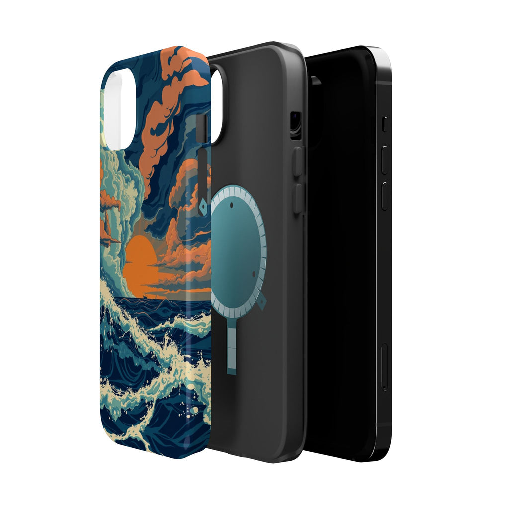 iPhone Storm at Sea Enchanted Art 16 Slim Everyday Designer Case · iPhone Case
