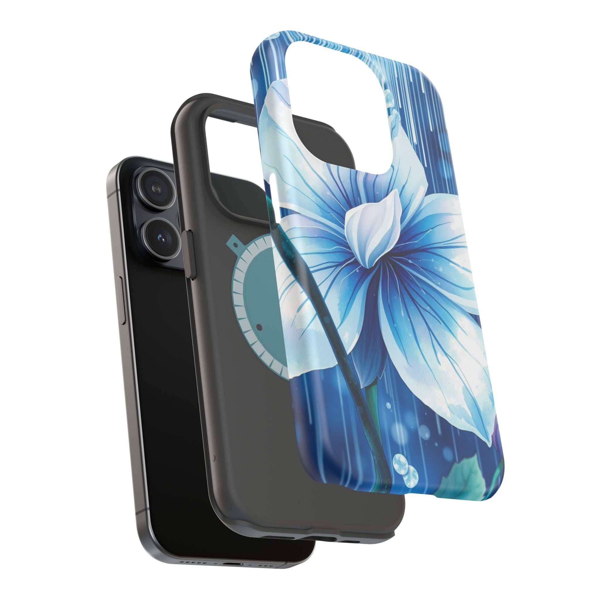 iPhone Spring Shower Bloom Electric Art Slim Everyday Designer Case · iPhone Cas