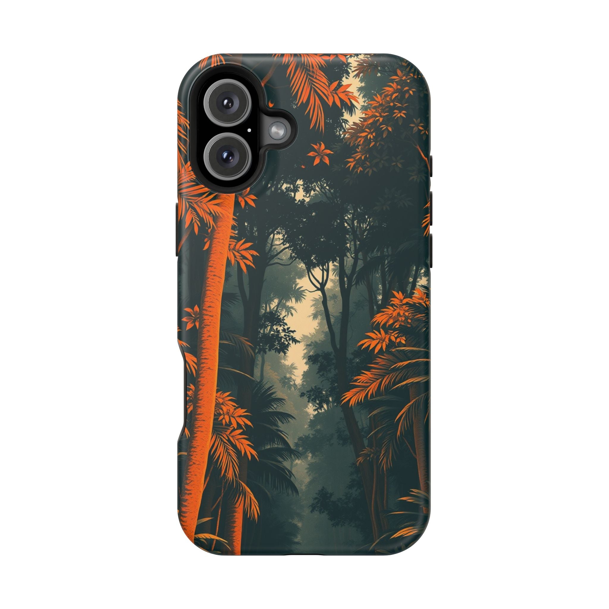 iPhone Burnt Orange And Sand Rainforest Canopy Soft iPhone Finish · iPhone Case