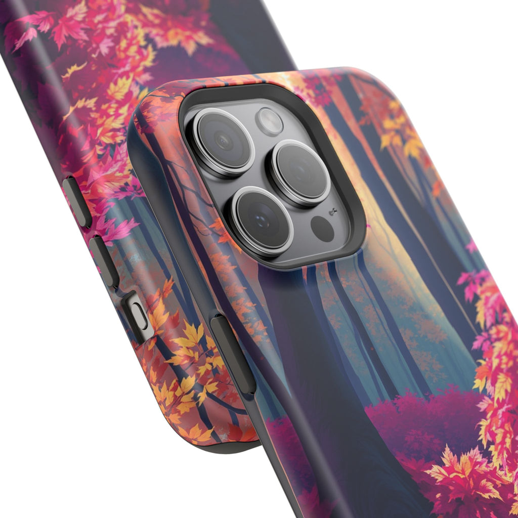 iPhone Earthy Autumn Forest Floor Design Slim Everyday iPhone Designer · iPhone