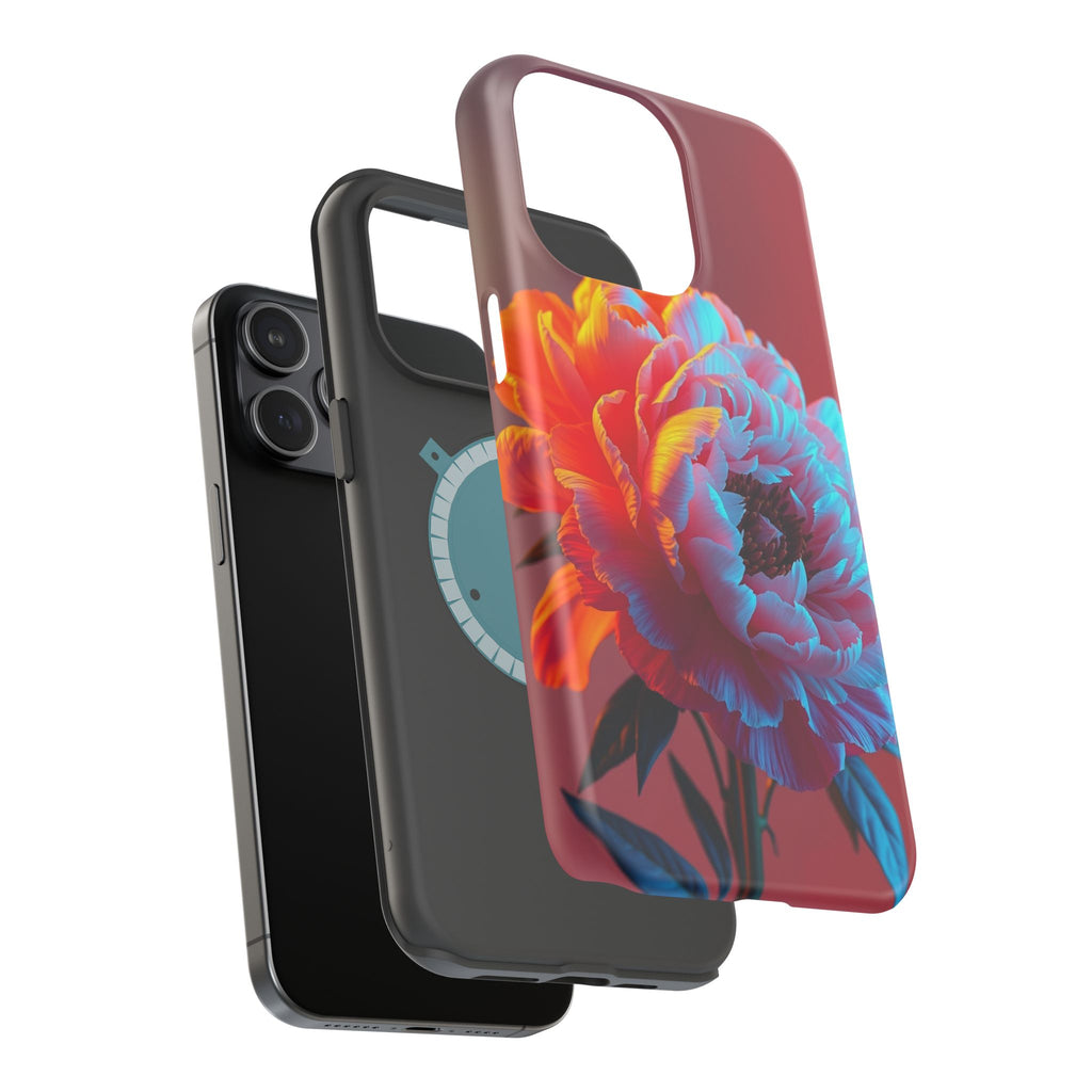 iPhone Peony Bouquet Bold Art Slim Everyday Designer Case · iPhone Case