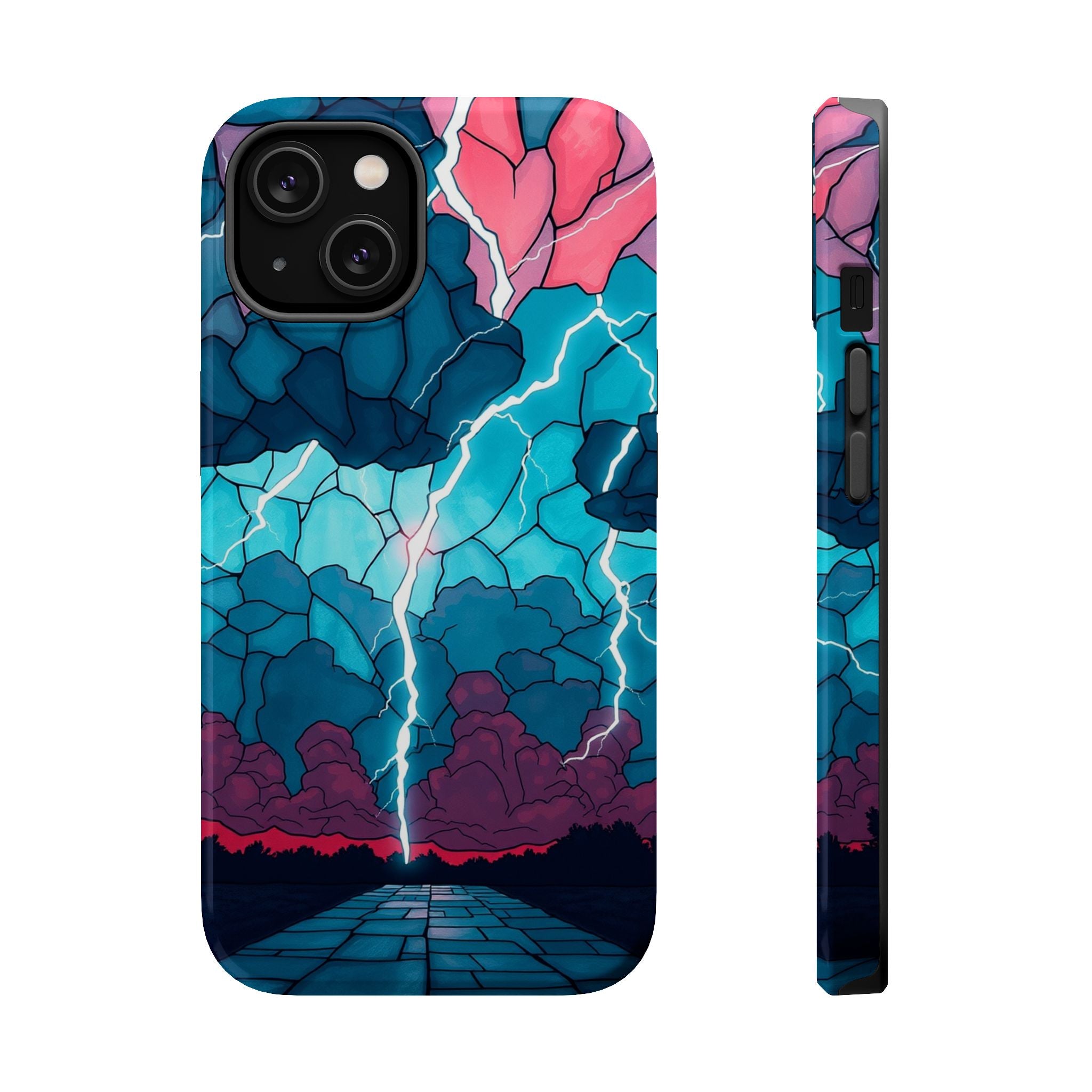 iPhone Earthy Thunderstorm Sky Design Slim Everyday Designer Case · iPhone Case