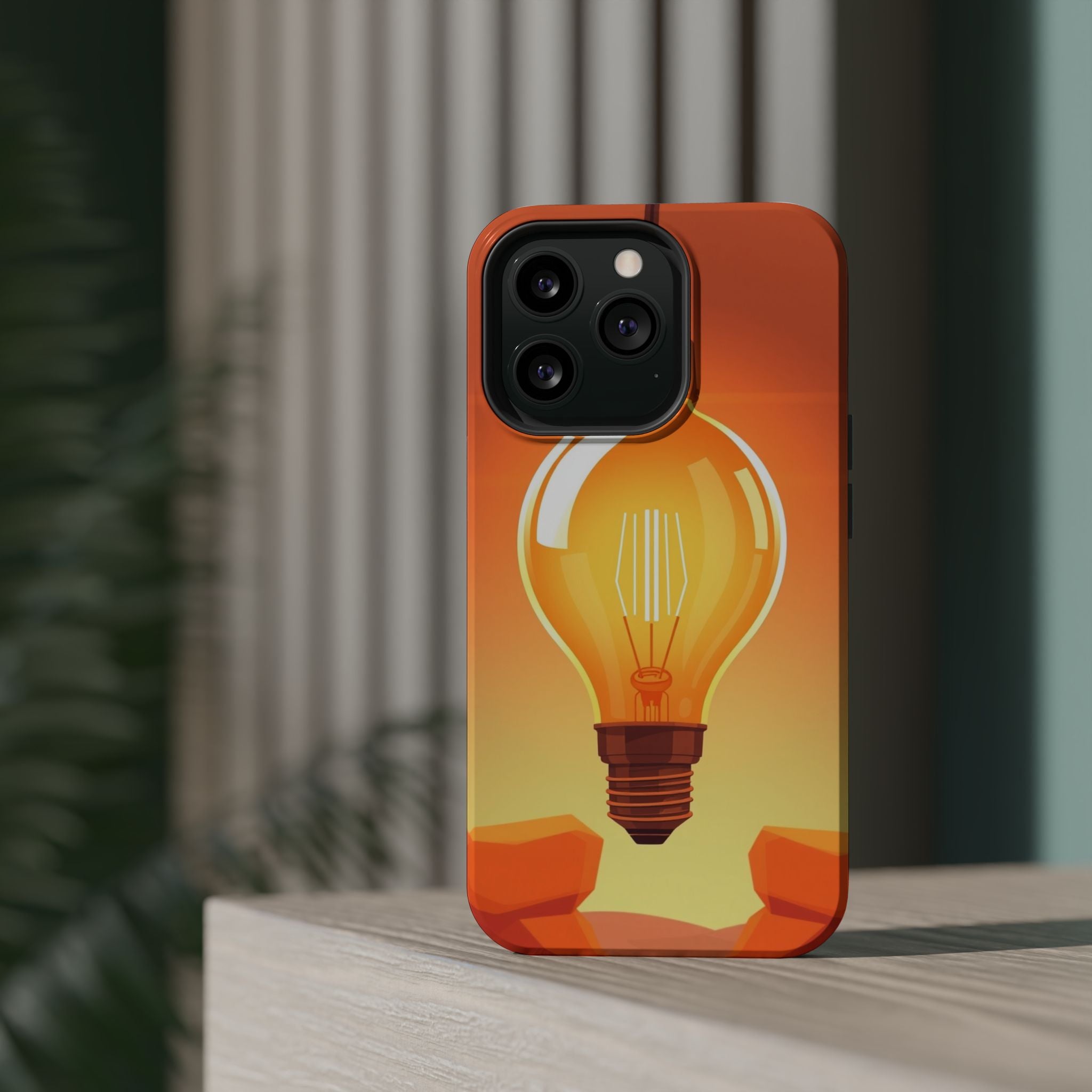 iPhone Edison Bulb Warm Enchanted Art Slim Everyday Designer Case · iPhone Case