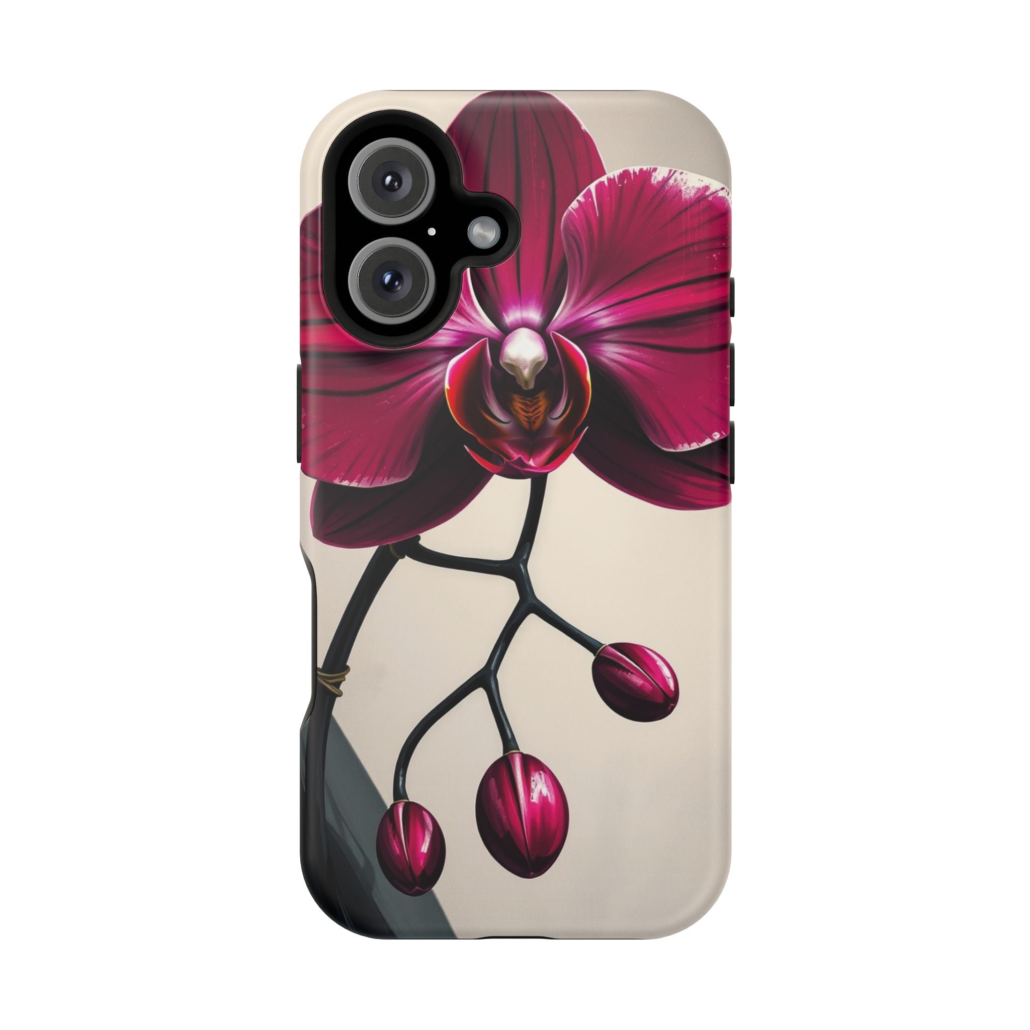 iPhone Orchid Study Enchanted Art Bold Modern Everyday Snap Case · iPhone Case