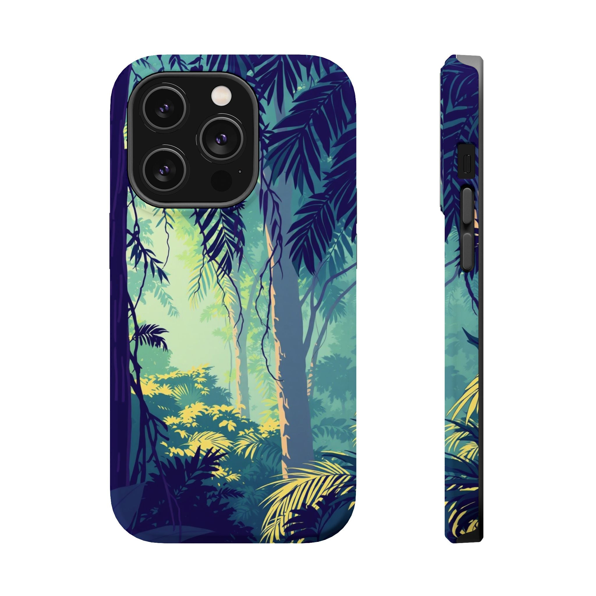 iPhone Mint And Blush Rainforest Canopy Slim Everyday iPhone Designer · iPhone C