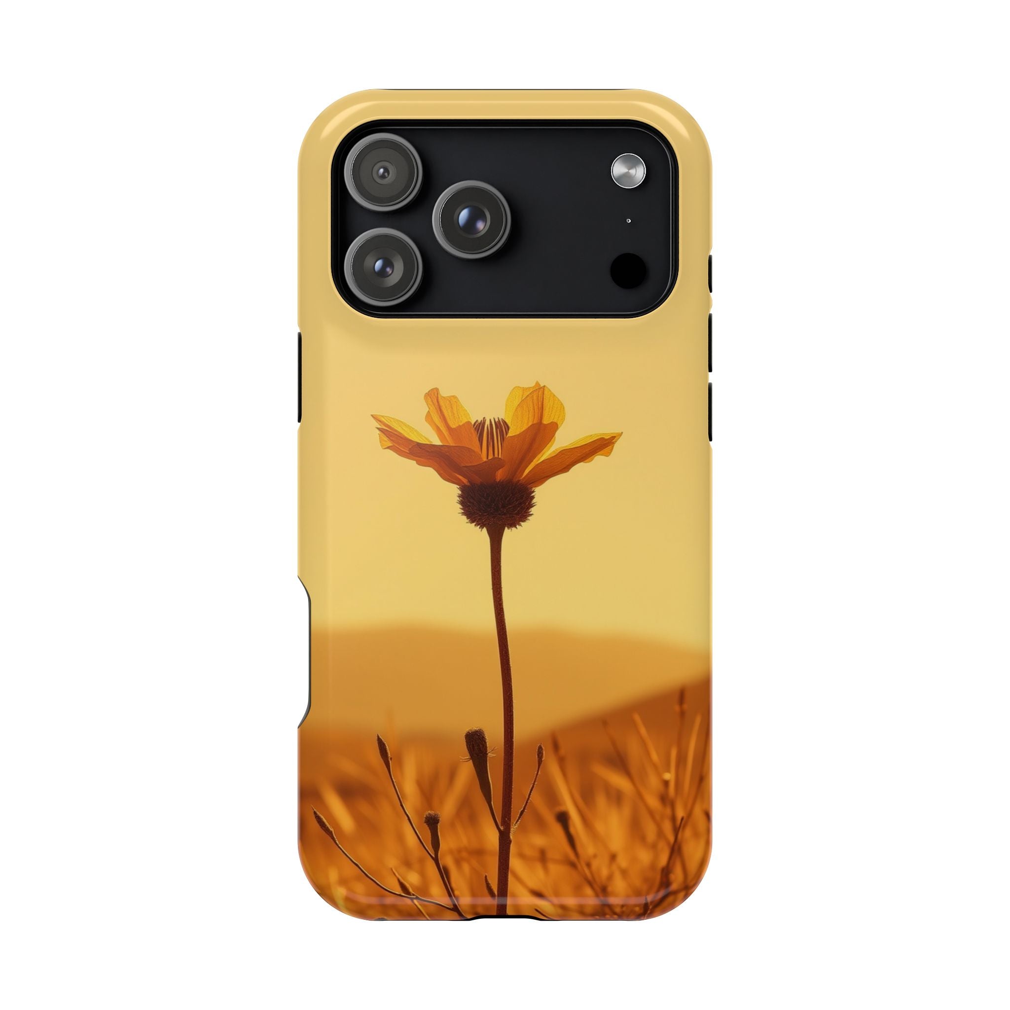 iPhone Desert Flower Cinematic Art Bold Modern Everyday Snap Case · iPhone Case