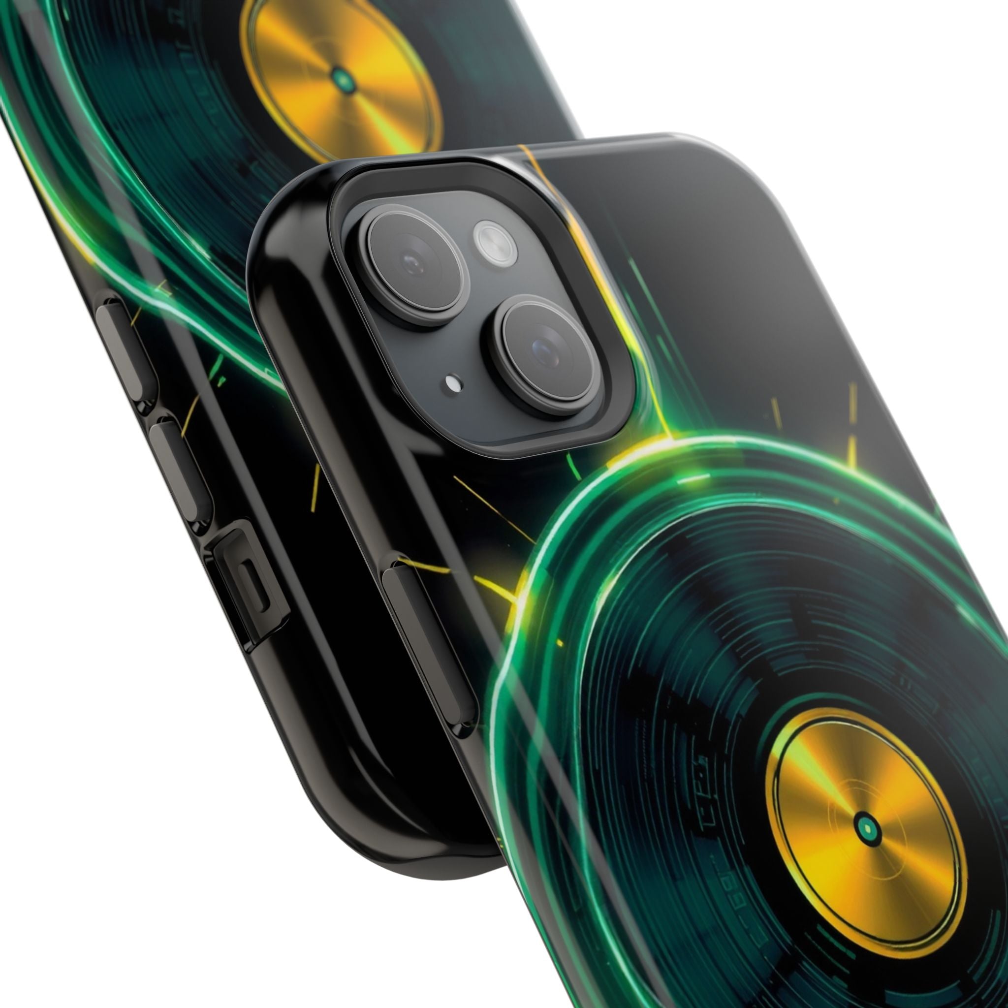 iPhone Dreamy Record Vinyl Spin Design Slim Everyday Designer Case · iPhone Case