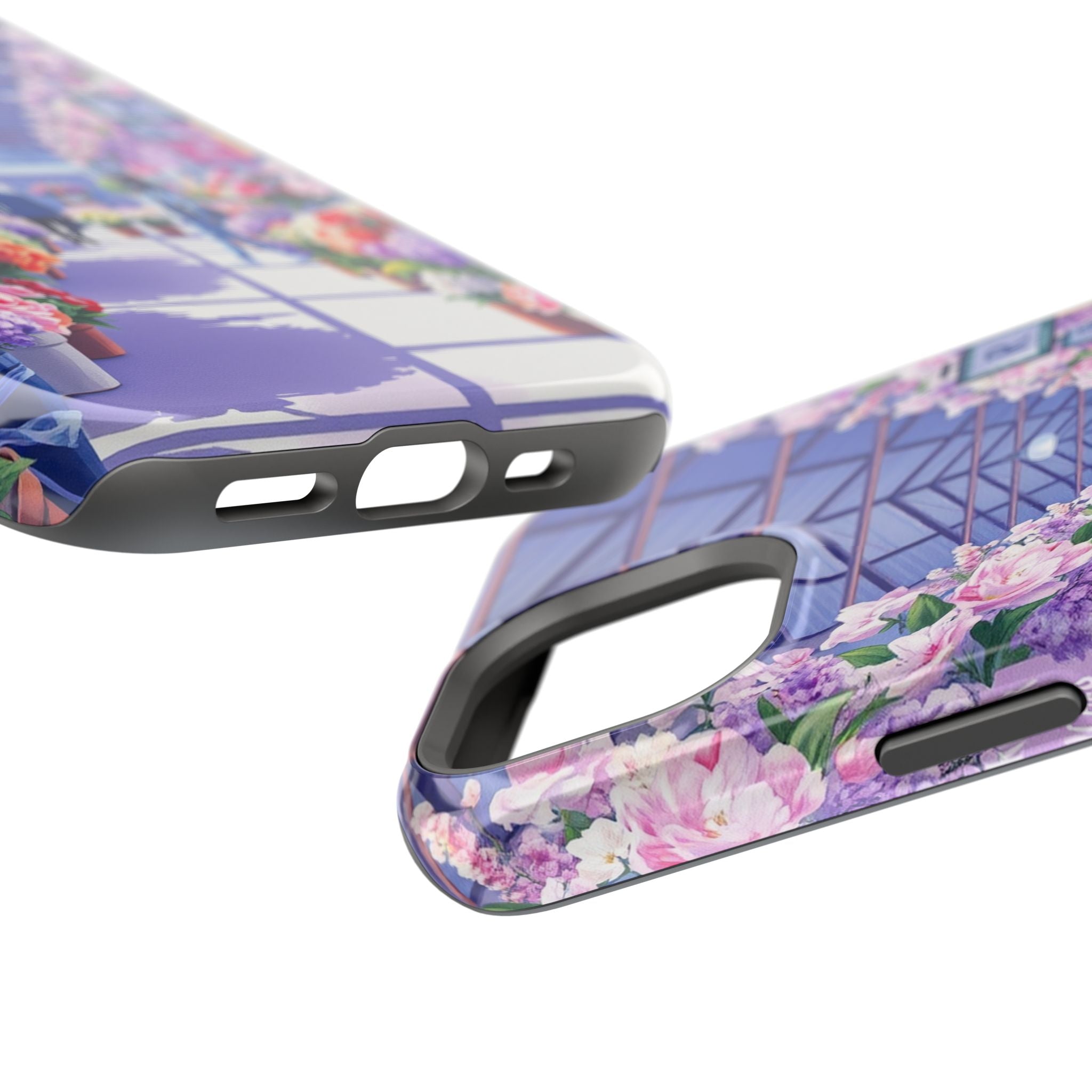iPhone Flower Market Cinematic Art Clean Minimal Snap Cas Slim Snap Case · iPhon