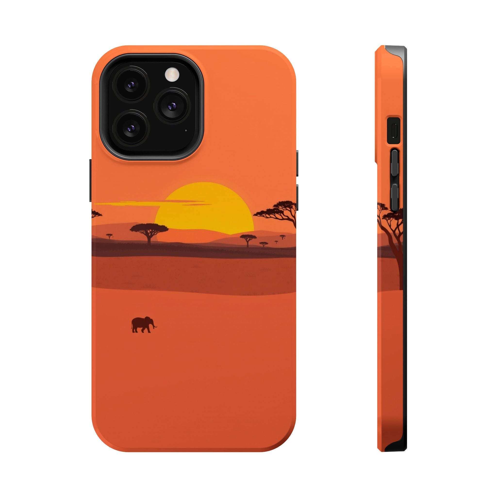 iPhone Sunset Amber And Peach Savanna Horizon Slim iPhone Everyday · iPhone Case