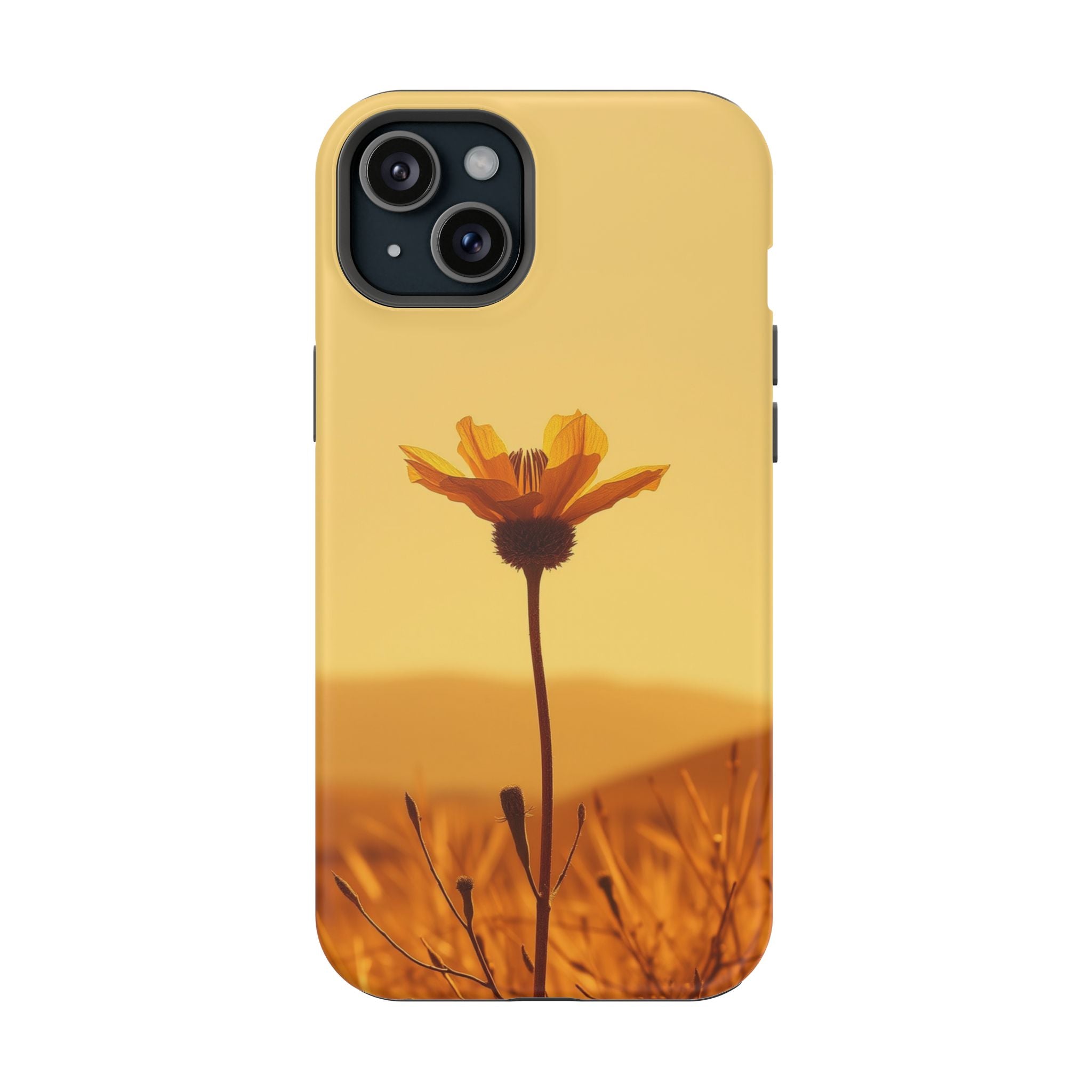 iPhone Desert Flower Cinematic Art Bold Modern Everyday Snap Case · iPhone Case