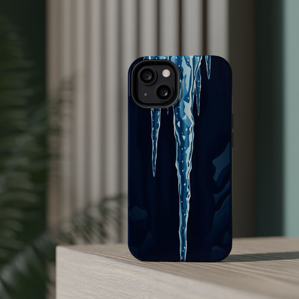 iPhone Vibrant Icicle Formation Design Slim Everyday Designer Case · iPhone Case