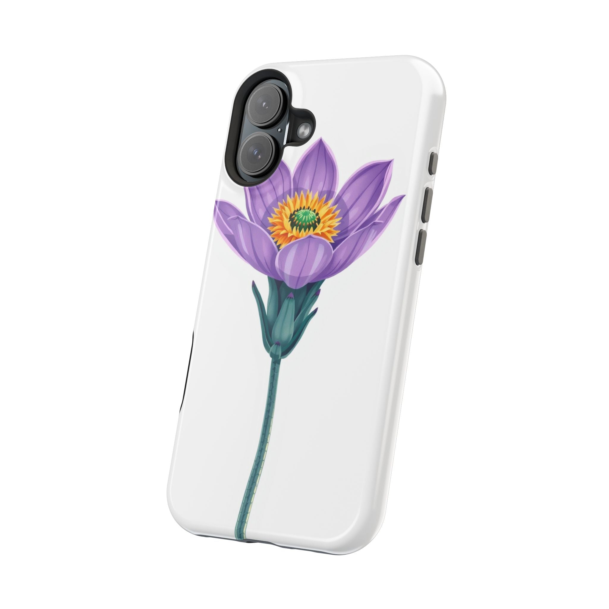 iPhone Indigo And Violet Desert Flower Slim Everyday Designer Case · iPhone Case