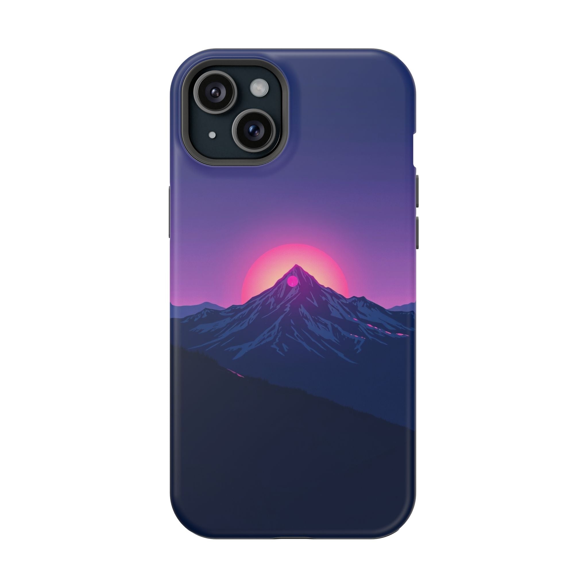 iPhone Mountain at Sunrise Electric Art Slim Everyday iPhone 15 · iPhone Case