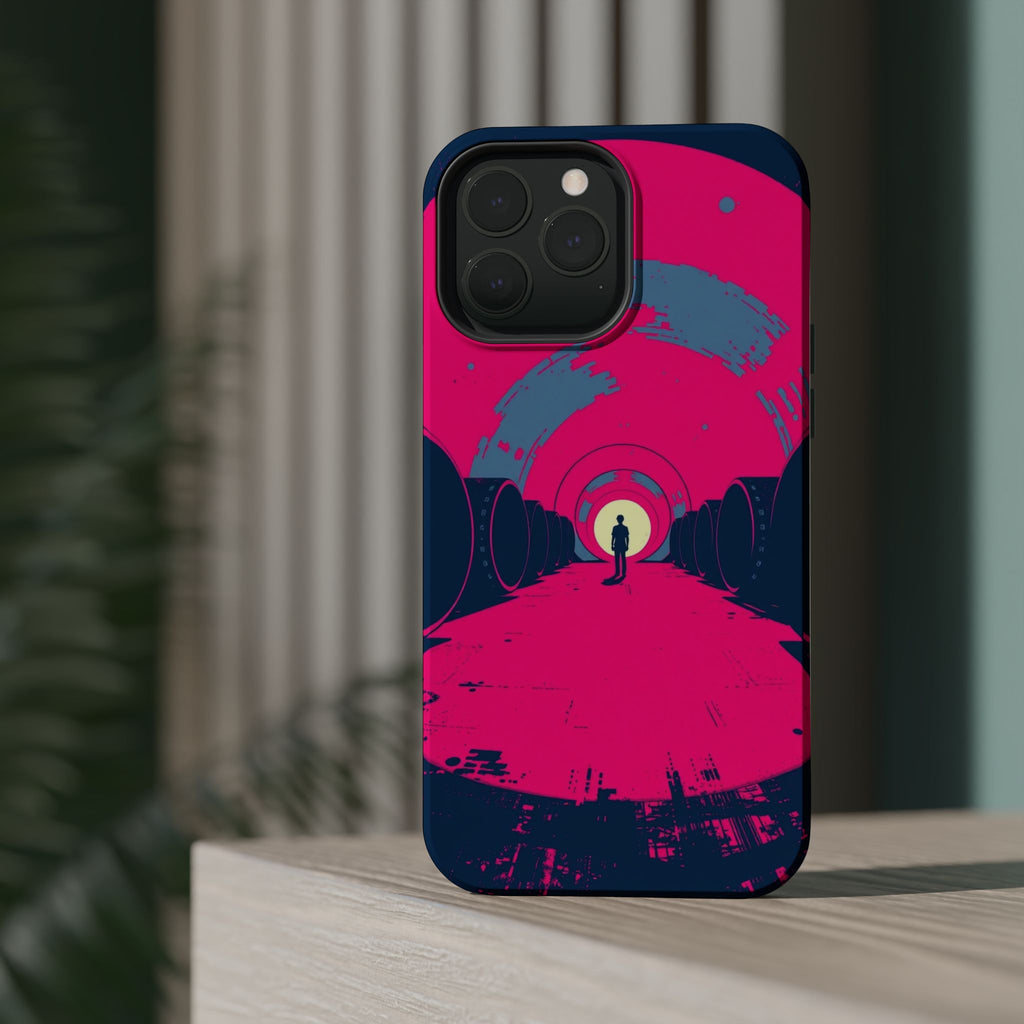 iPhone 1960s Mod Circles Bold Art Bold Modern Everyday Snap Case · iPhone Case
