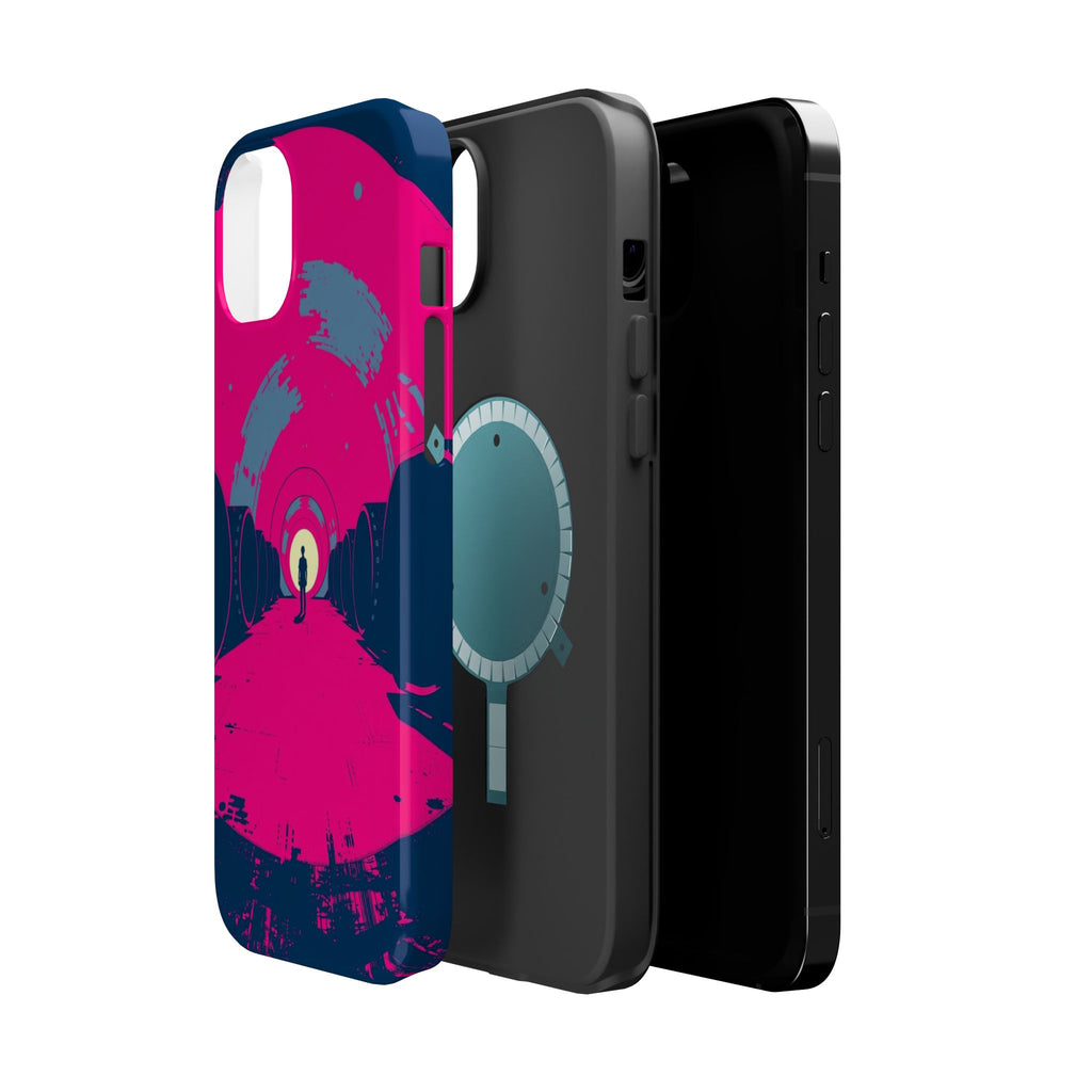 iPhone 1960s Mod Circles Bold Art Bold Modern Everyday Snap Case · iPhone Case