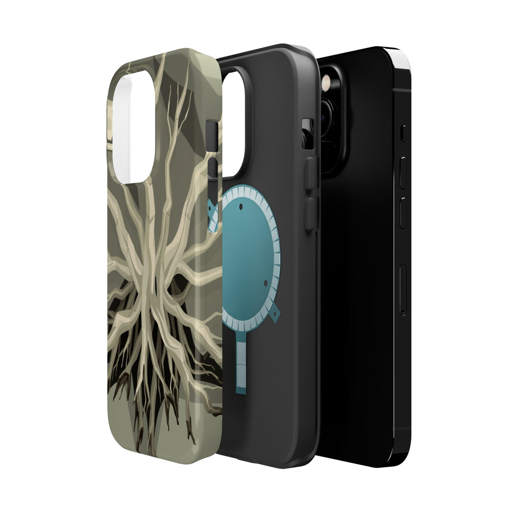 iPhone Sage And Ivory Mangrove Roots Slim Everyday Designer Case · iPhone Case
