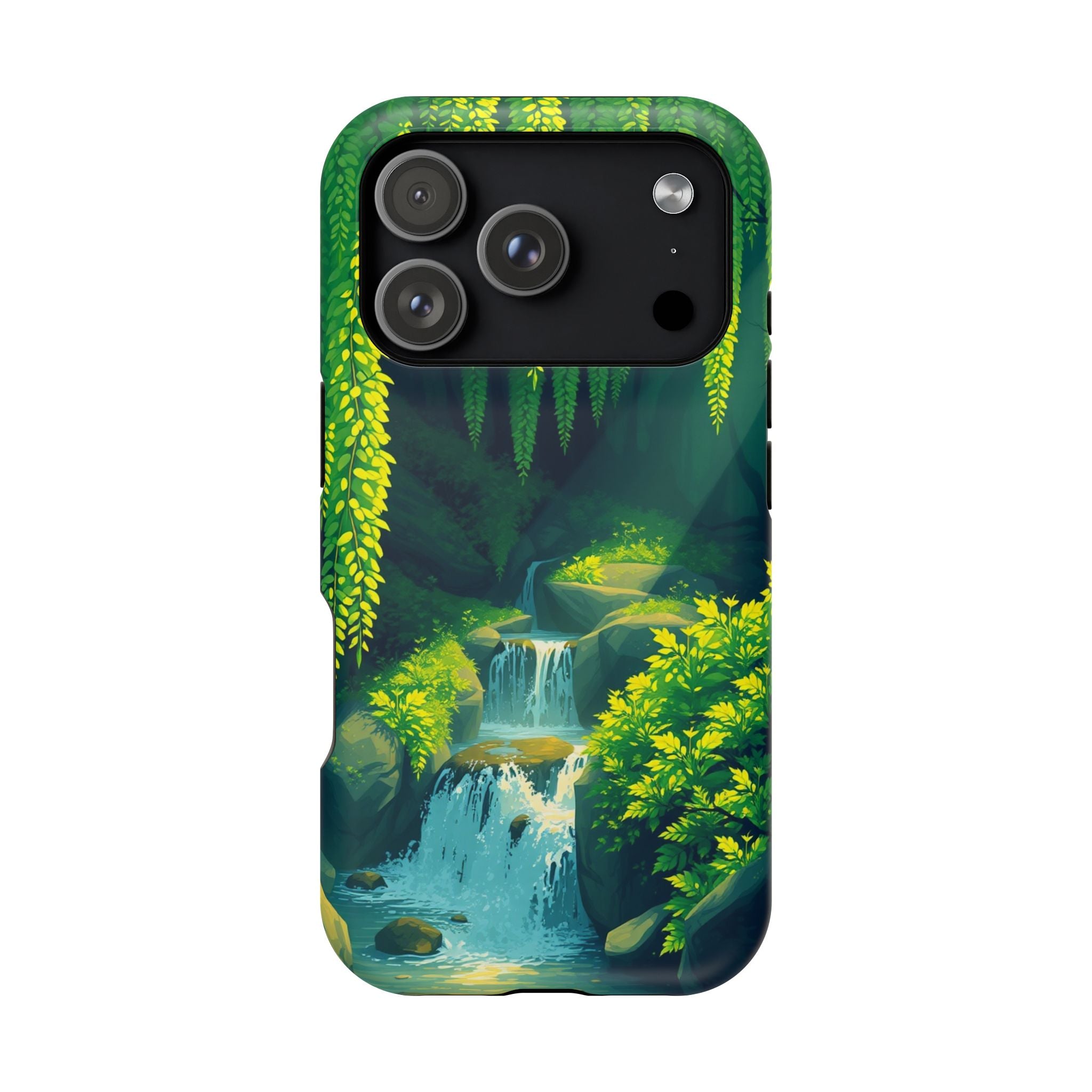 iPhone Earthy Wisteria Cascade Design Slim Everyday iPhone 13 Designer · iPhone