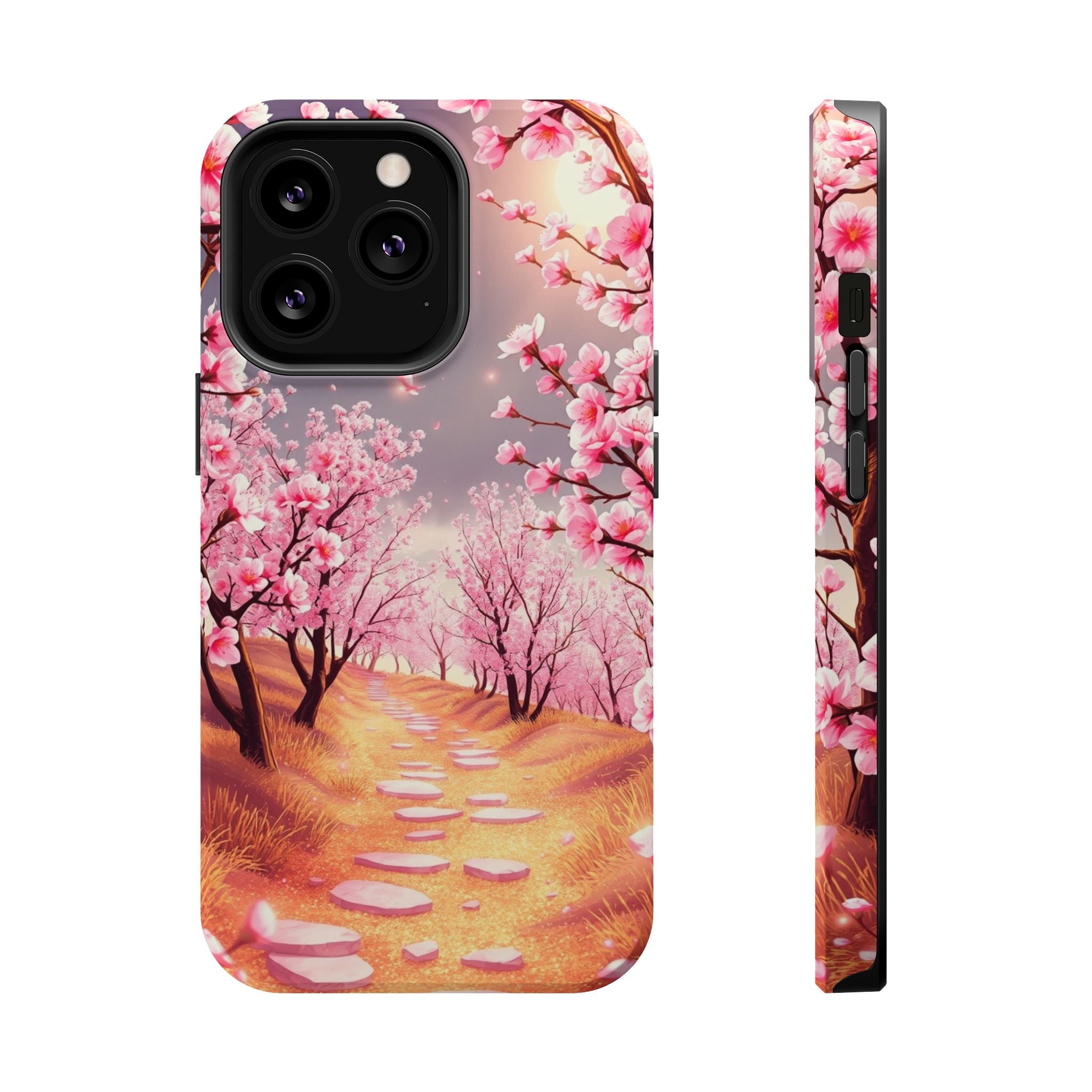 iPhone Dreamy Blossom Trail Design 14 Slim Everyday Designer Case · iPhone Case