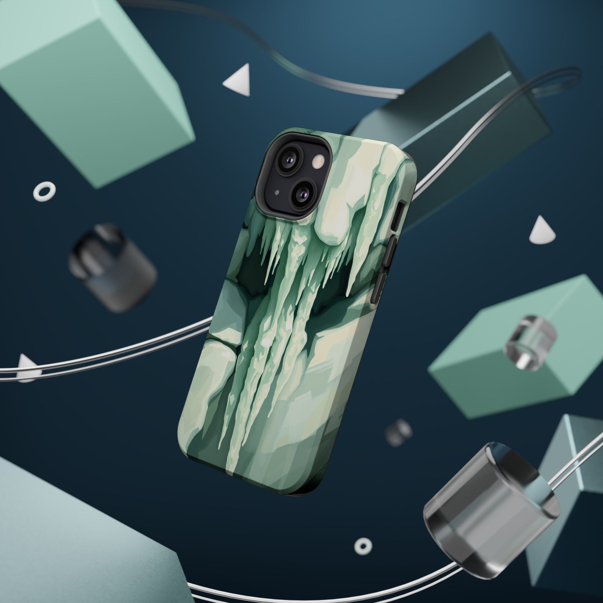 iPhone Earthy Icicle Formation Design Slim Everyday Designer Case · iPhone Case
