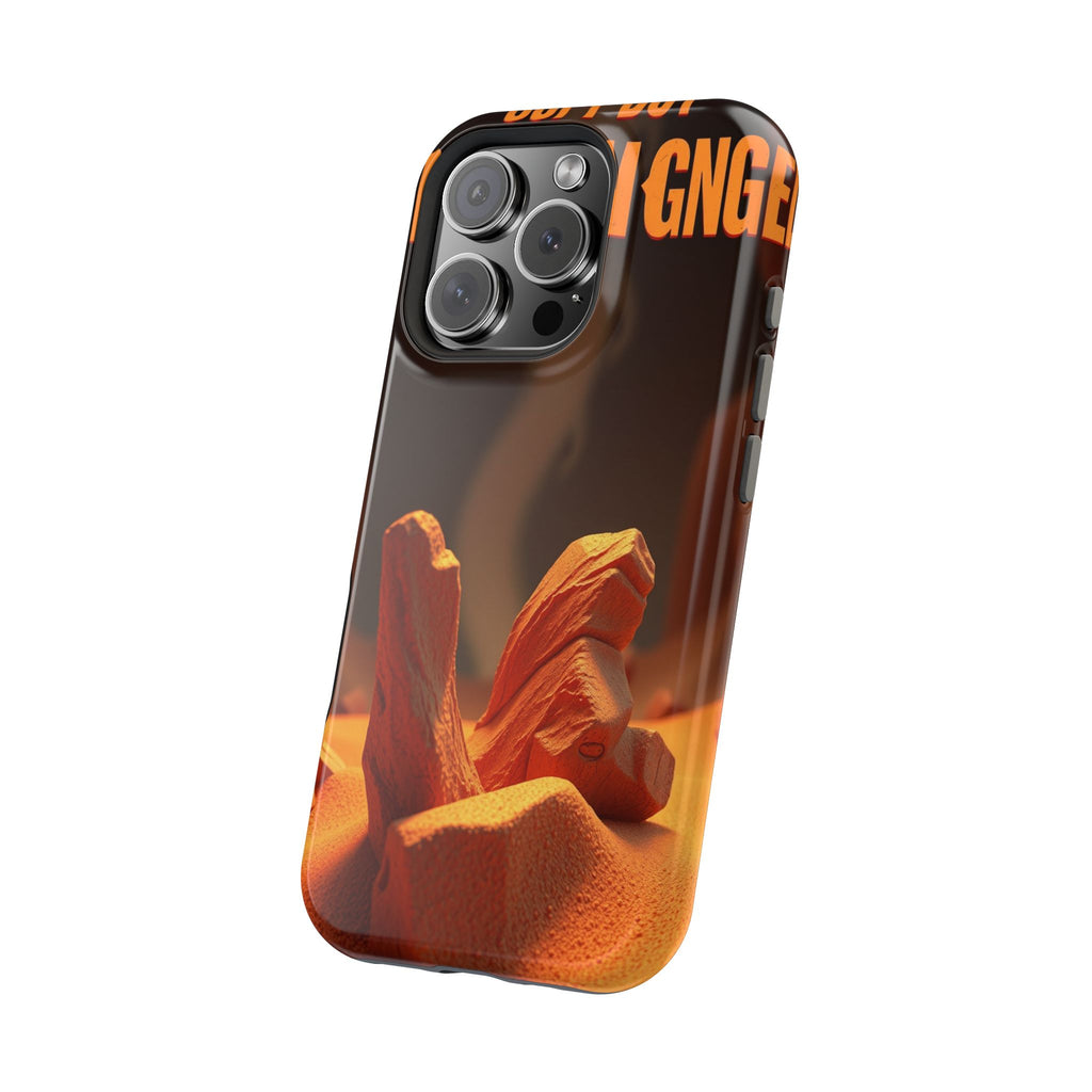 iPhone Earthy Soft but Unhinged Design Slim Everyday Designer Case · iPhone Case