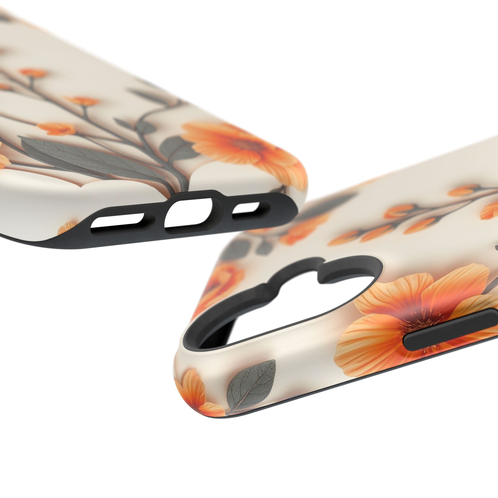 iPhone Vintage Botanical Print Paper Cut Art Slim iPhone Everyday · iPhone Case