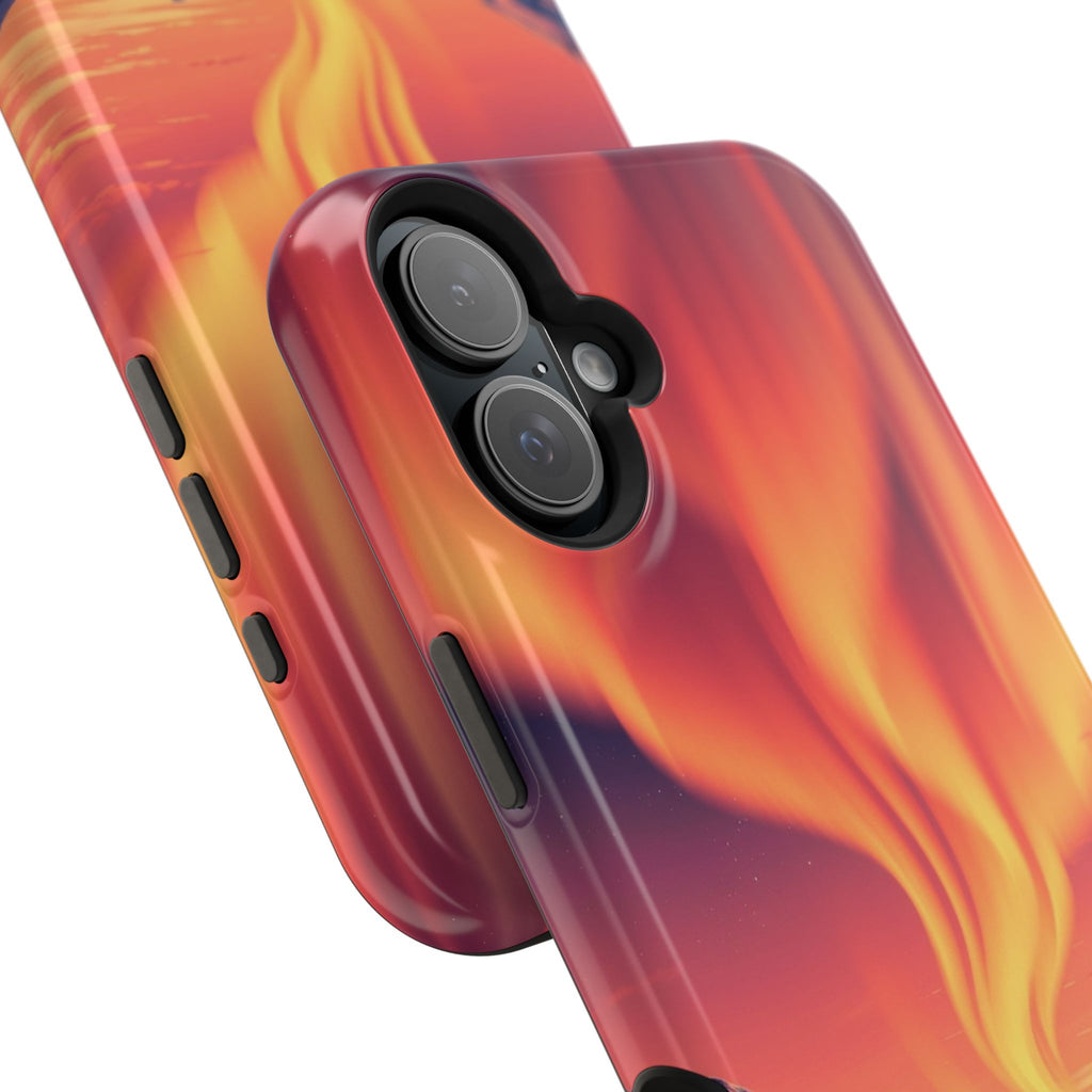 iPhone Sunset Amber And Peach Northern Lights Slim iPhone Everyday · iPhone Case