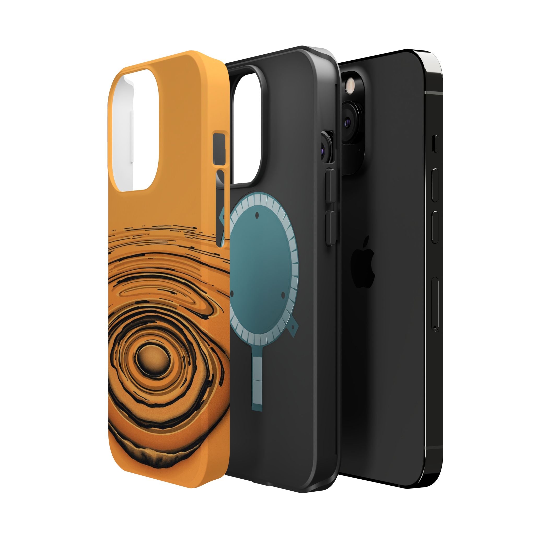 iPhone Water Ripple Bold Art Slim Everyday Designer Case · iPhone Case